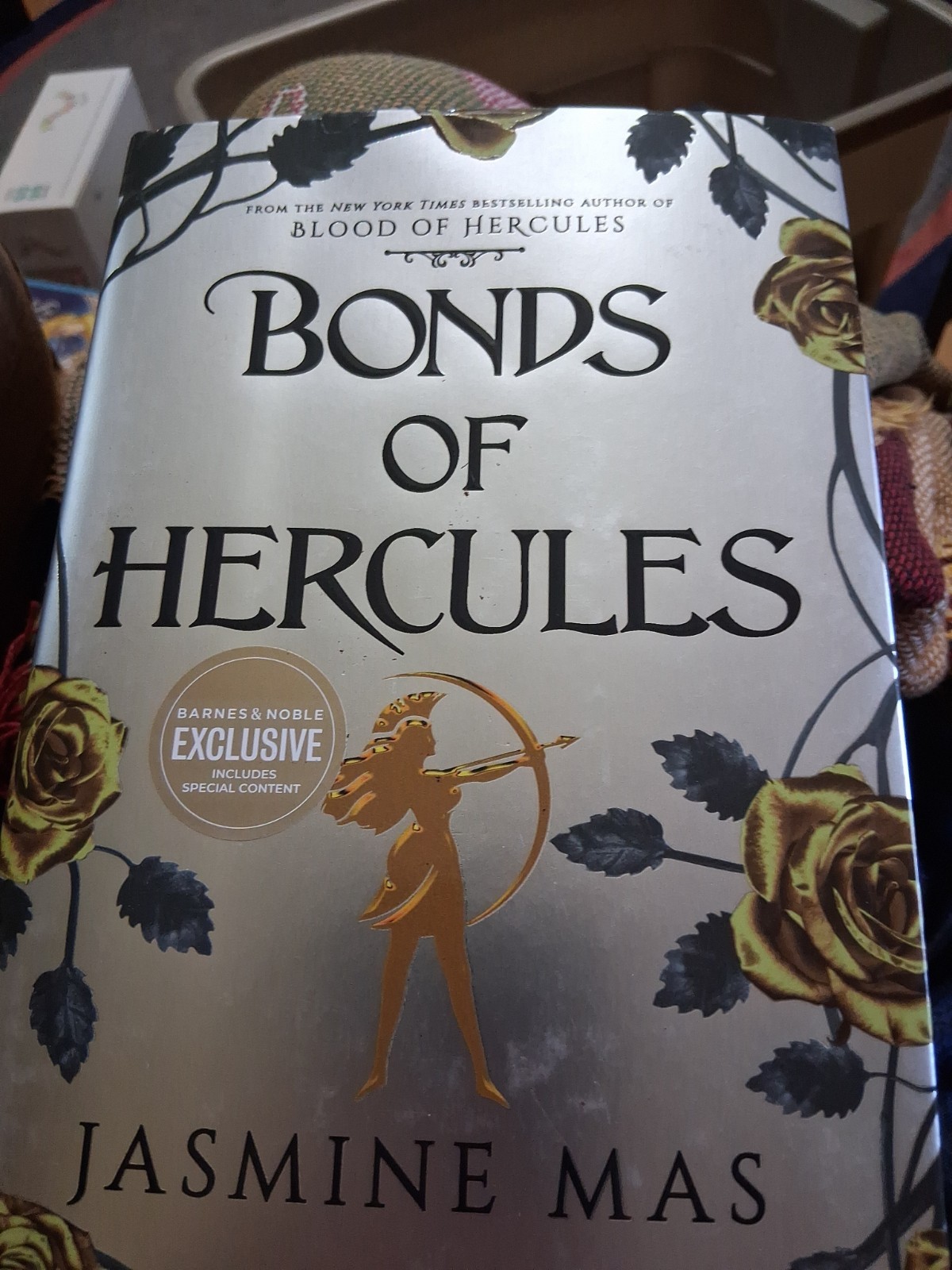 Bones of Hercules by Jasmine Mas (2025,Hardcover, Sprayed Edges) VG++