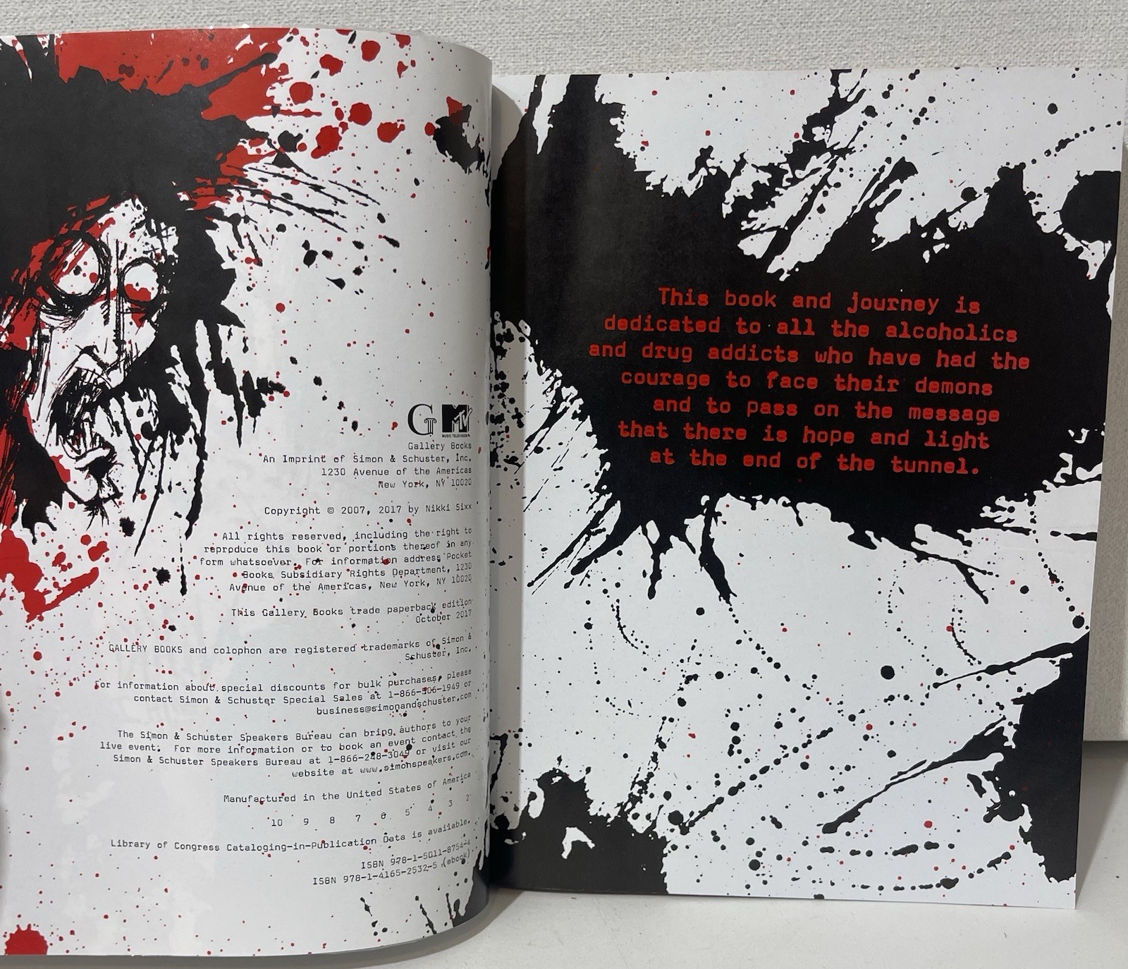 SIGNED The Heroin Diaries Ten Year Anniversary Edition by Nikki Sixx autographed