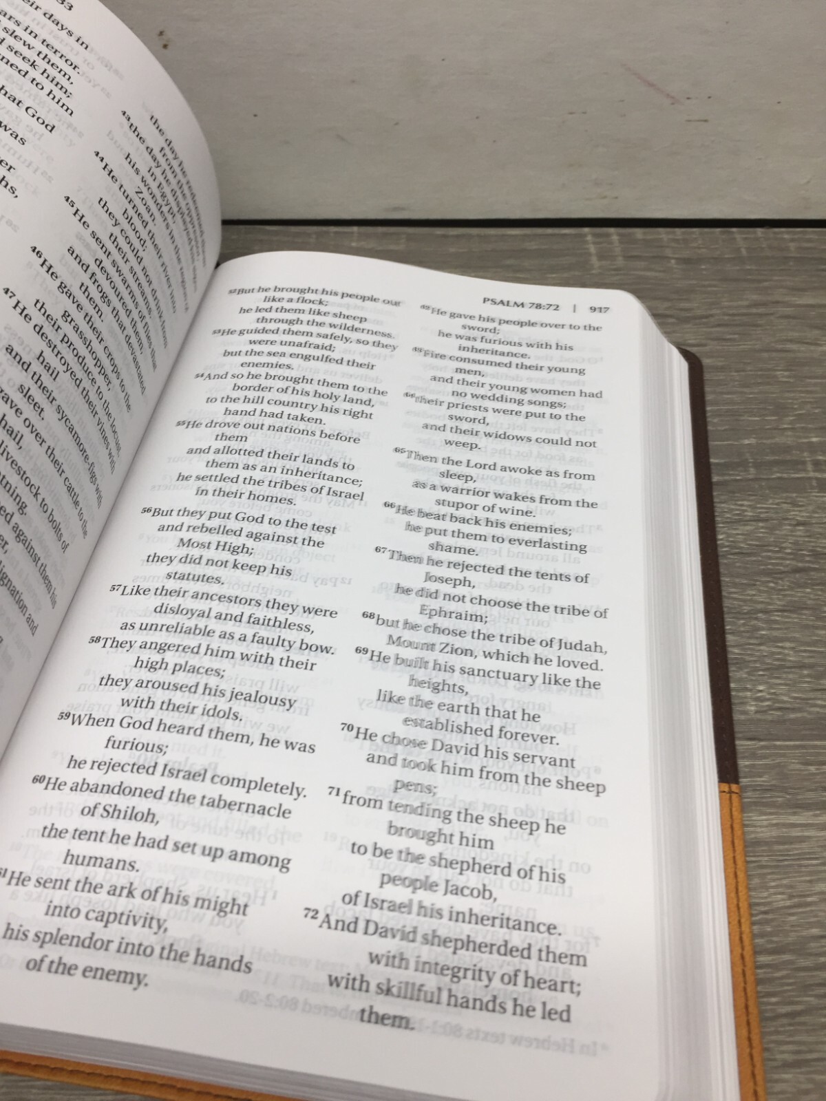NIV Church Holy Bible, Large Print By Zondervan (2011, Leather) GOOD
