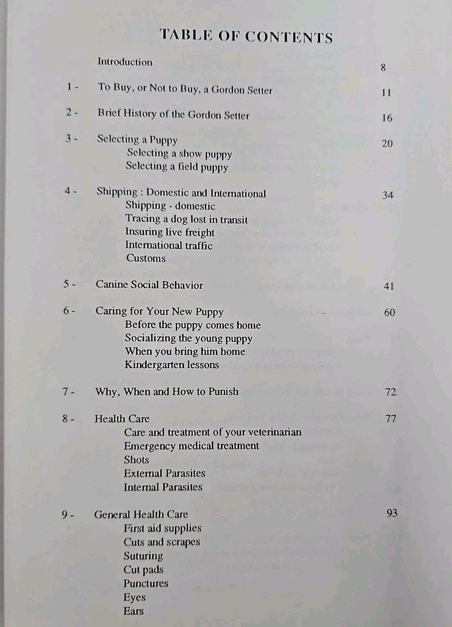 Field Gordon Setter Black & Tan Bombshell HC Suzanne & Norman Sorby 1st Edition