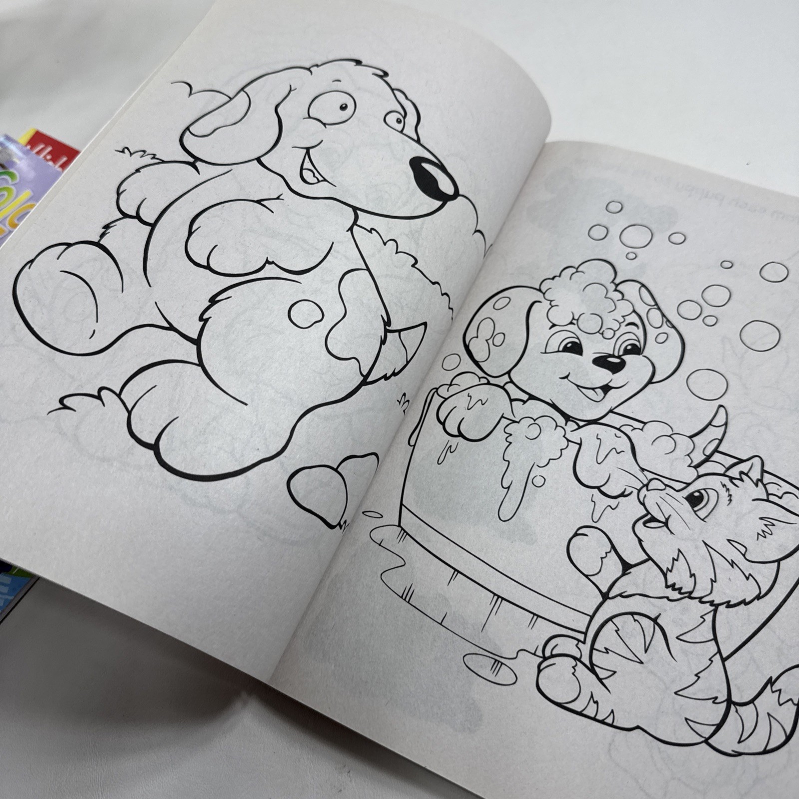 Coloring Activity Book Lot Of 3 Highlights Mazes Precious Moments Cats Dogs