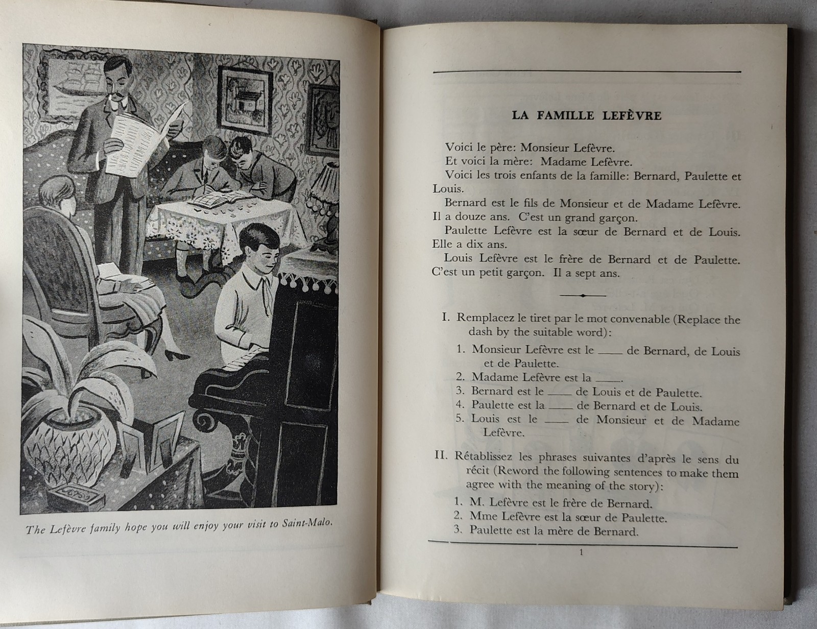 Petits Contes Vrais “Small True Stories” Mary Riley & Andre Humbert French 1956
