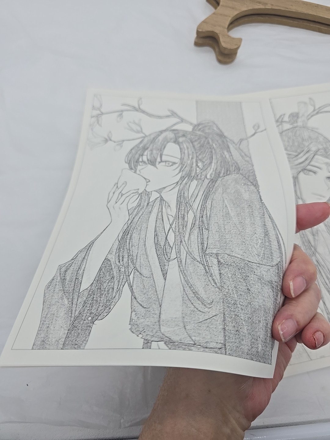 ACG Anime Coloring Book – 24 Loose Pages Color Pencil or Artist Choice SEE PICS