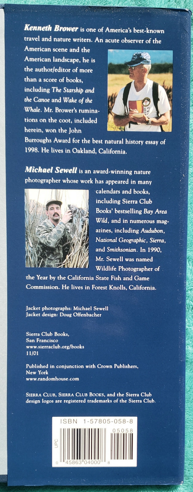 The Winemaker’s Marsh 4 Seasons In A Restored Wetland 2001 Hardcover 166 Pages