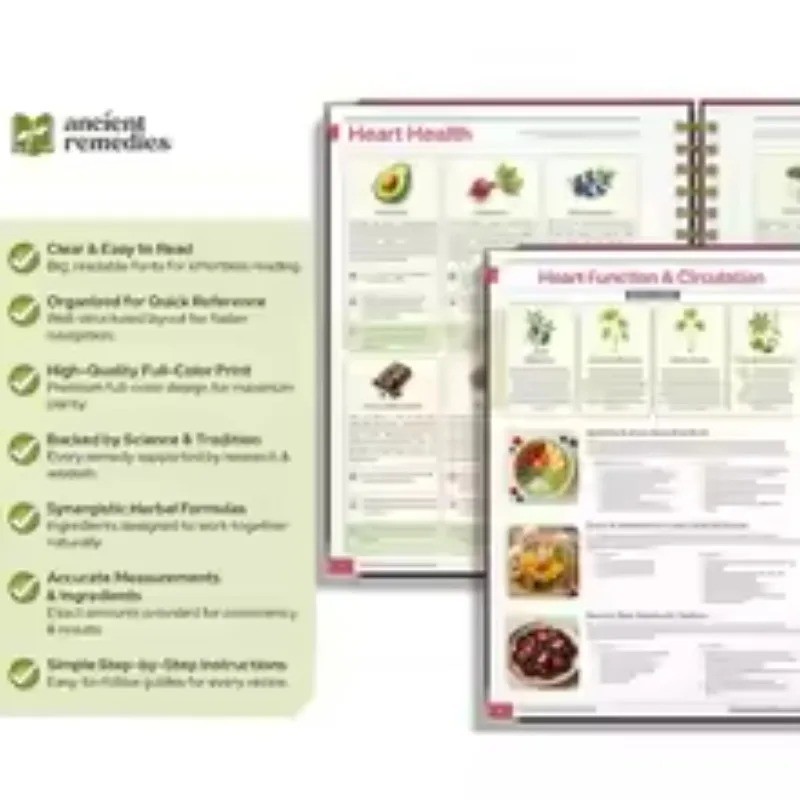 The Natural Healing Handbook Spiral Bound Guide For Herbal Remedies And Natural
