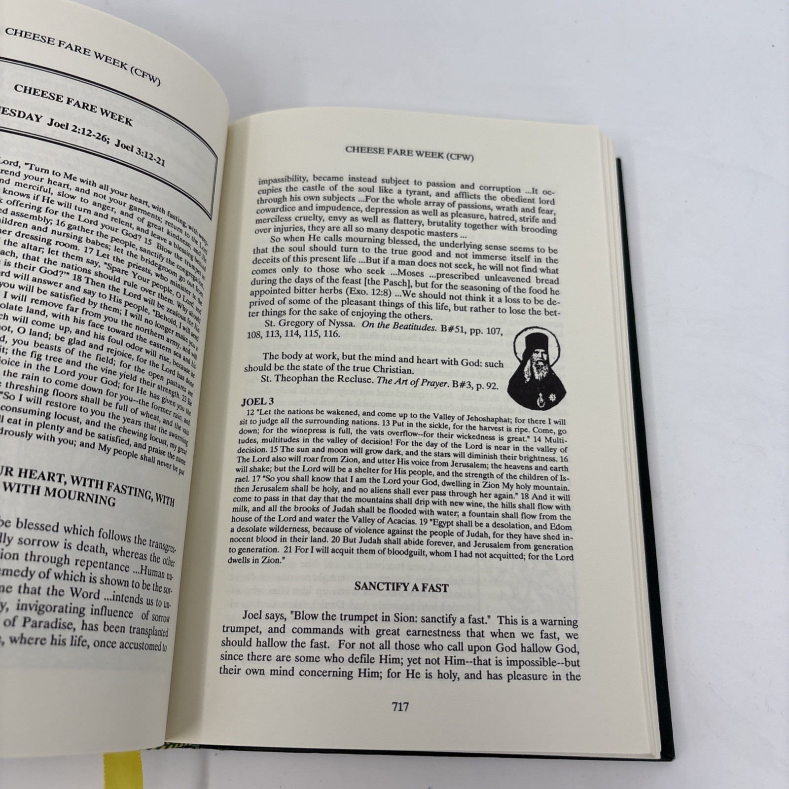 The Bible and the Holy Fathers for Orthodox: Daily Scripture Readings [HC]