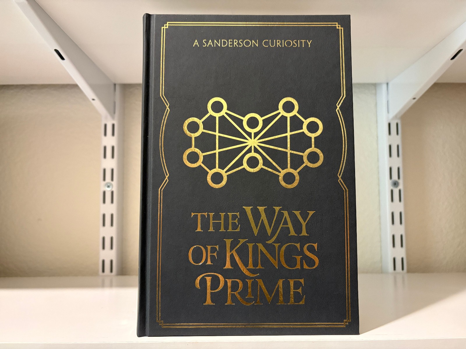 The Way of Kings Prime by Brandon Sanderson Leatherbound Like New
