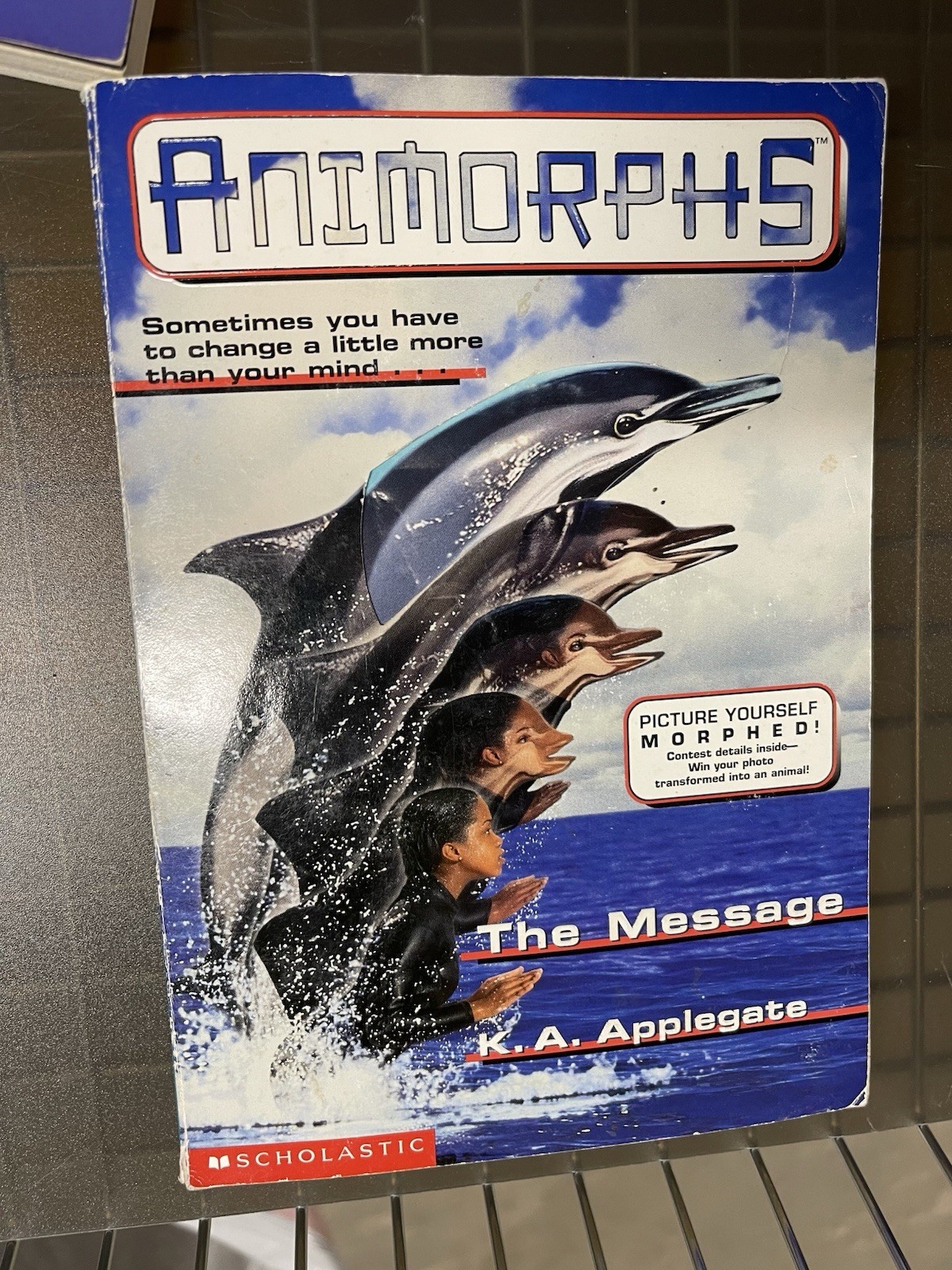 Animorphs Books 1-5 (1,2,3,4,5) Book Lot SET K.A. Applegate 1st Ed. Scholastic