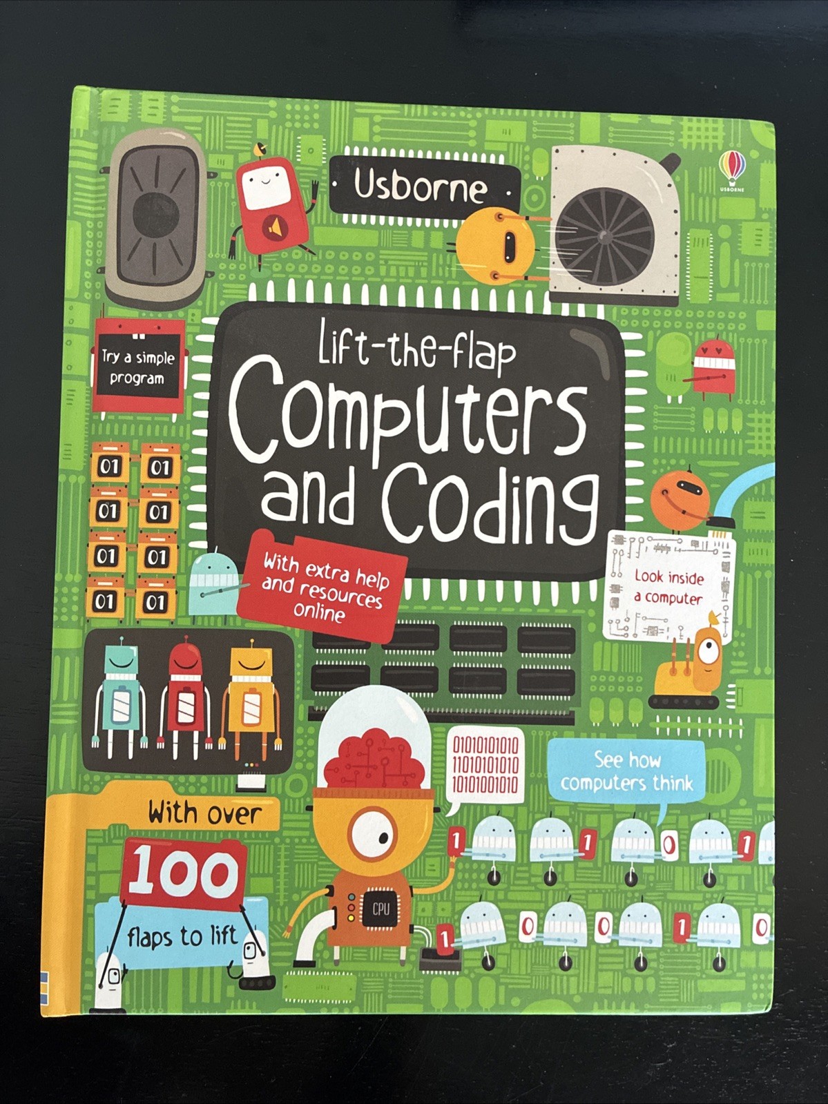 Lift-the-Flap Computers and Coding – IR – Board book By enUS – ACCEPTABLE