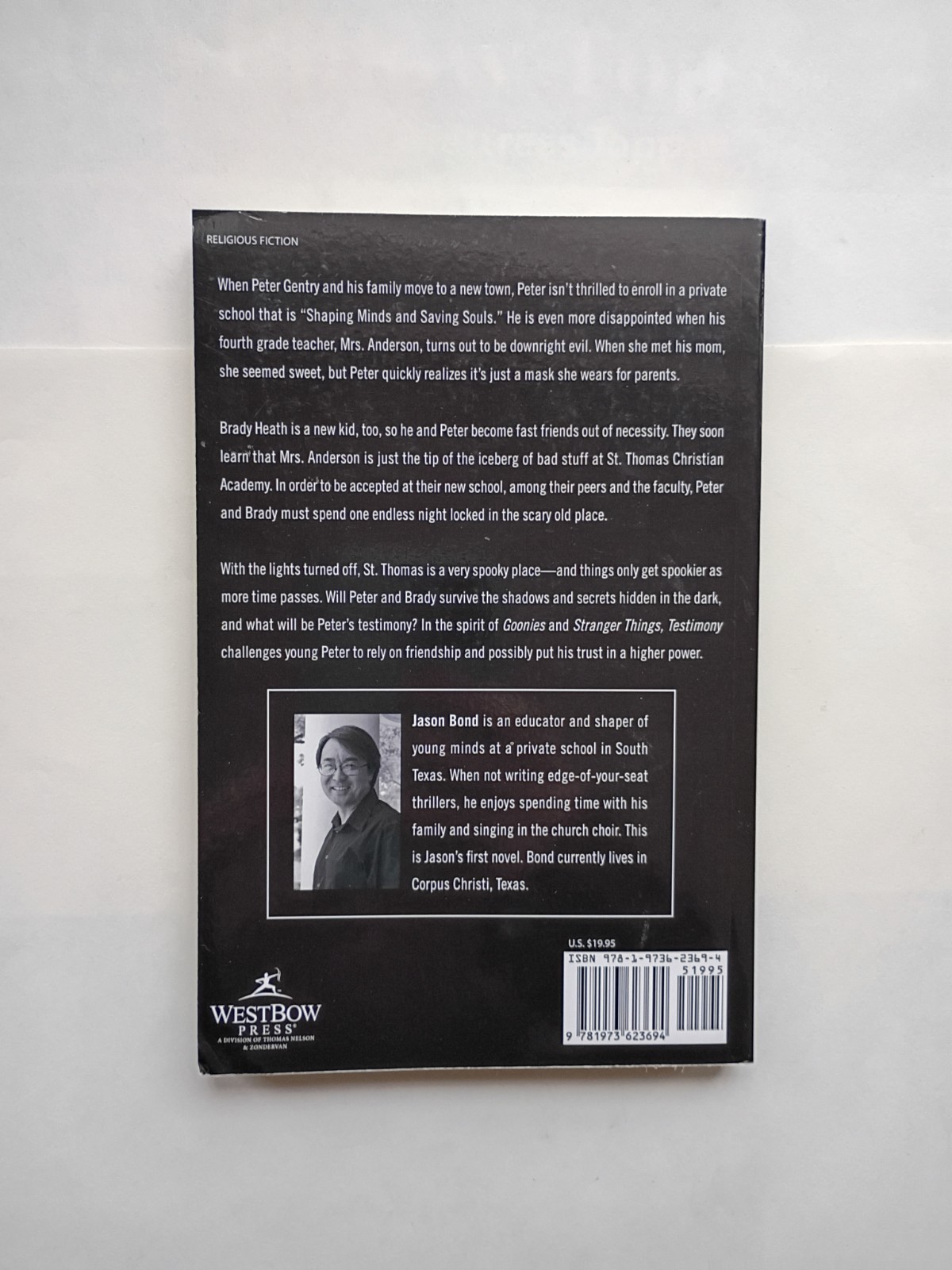 TESTIMONY By Jason Bond – SIGNED