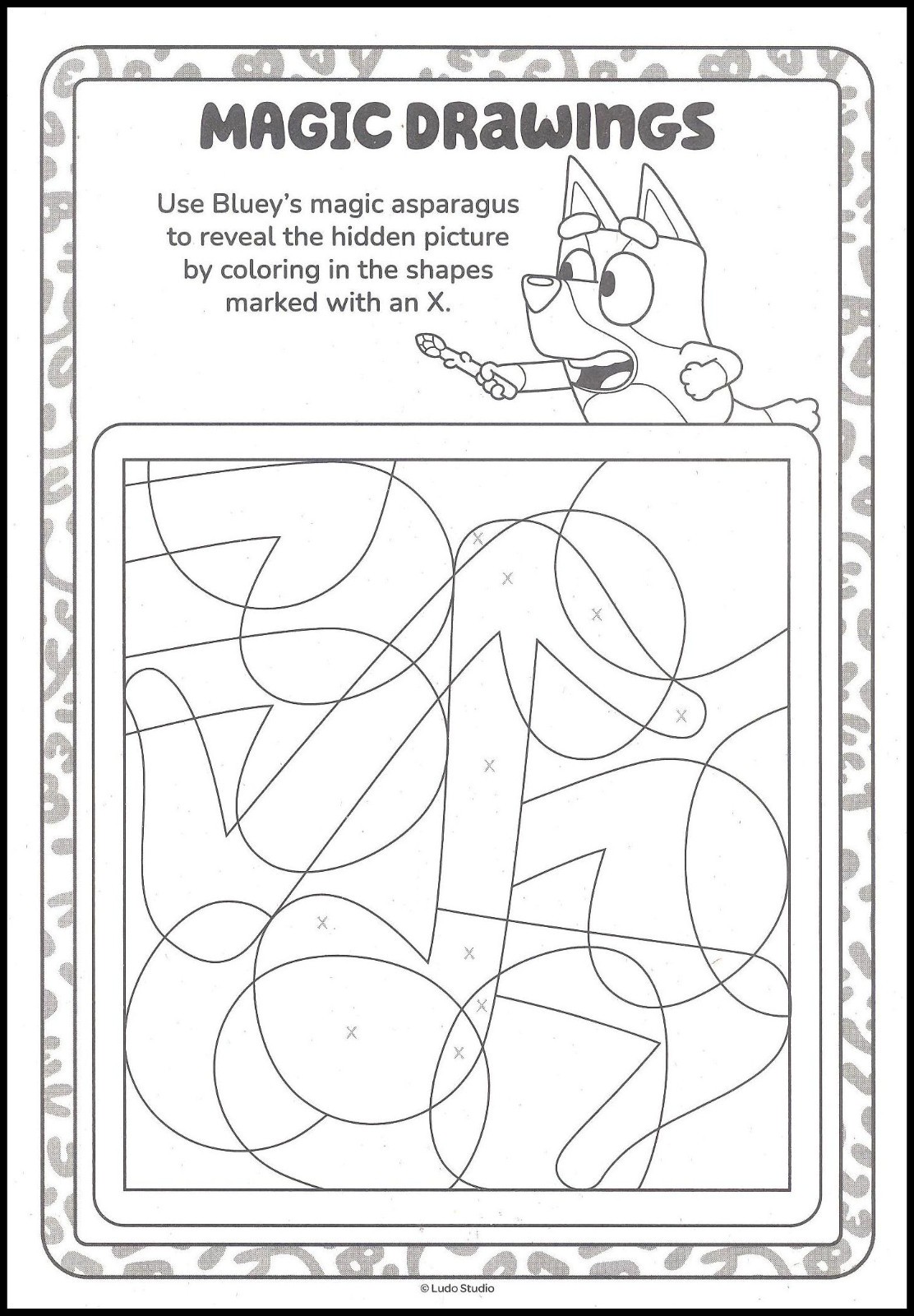 Bluey – Jumbo Coloring And Activity – Book