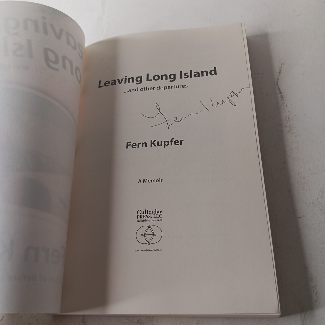 Leaving Long Island by Ferb Kupfer TPB (2012) SIGNED