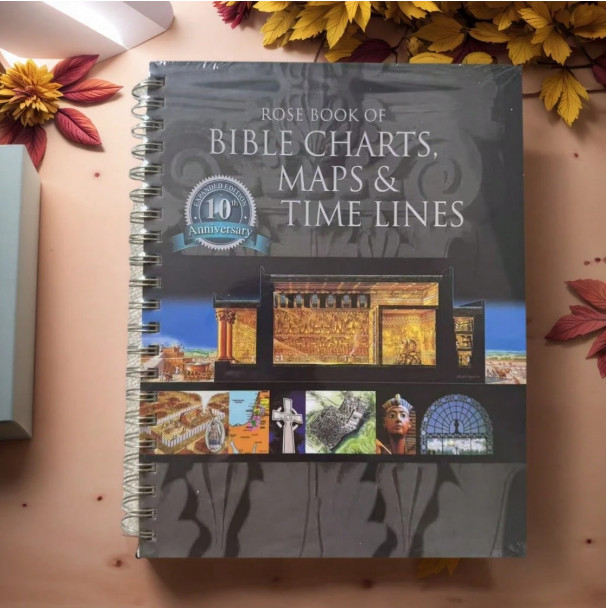 Rose Book of Bible Charts, Maps & Timelines – Full-Color Illustrated Reference