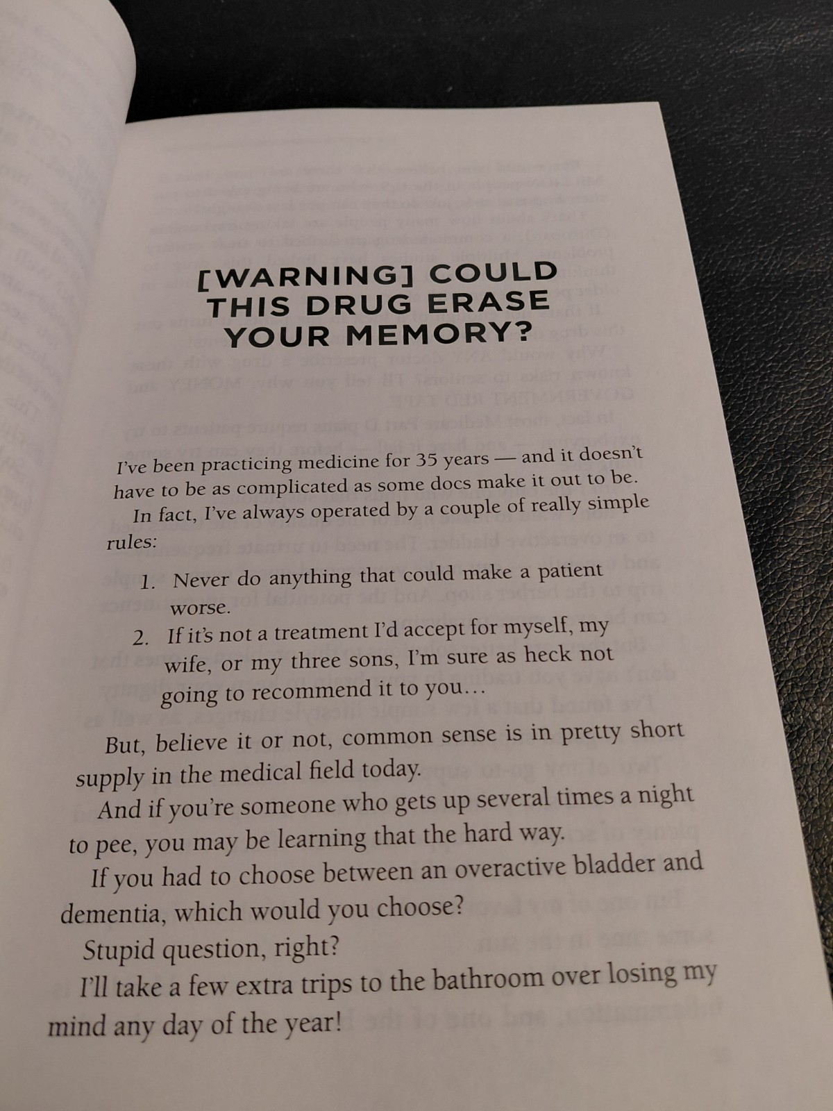 SECRETS OF UNDERGROUND MEDICINE (THE) Dr. Richard Gerhauser, M.D 2018 soft cover