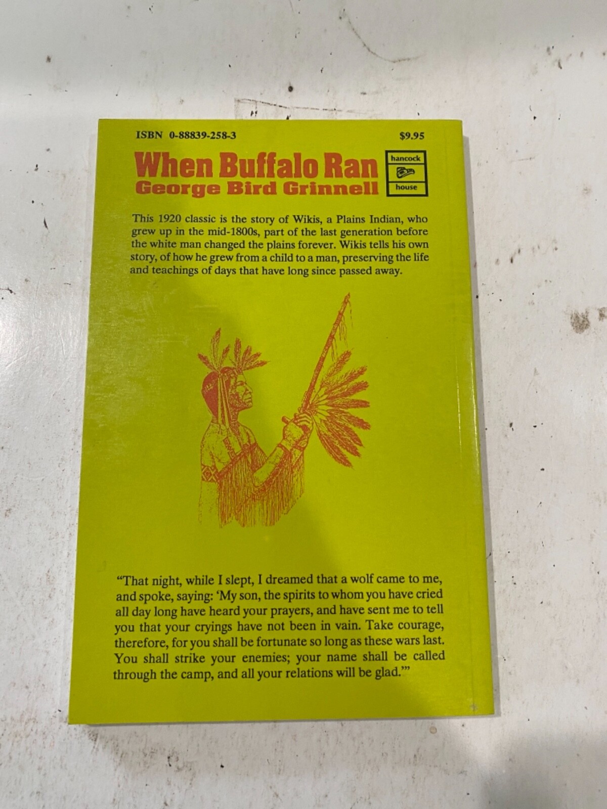 Act Ser.: When Buffalo Ran by Ruth Johnston and George Bird Grinnell (Paperback)