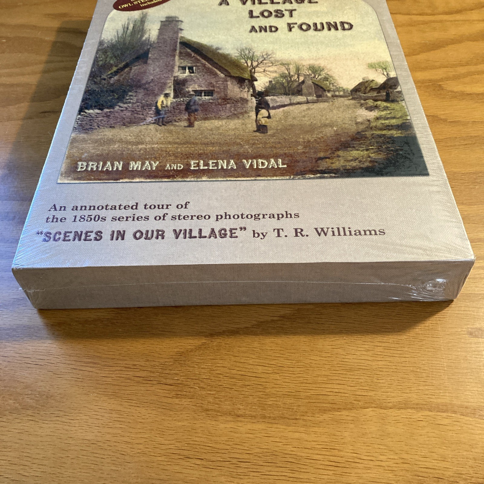 SEALED – A Village Lost and Found, Vidal and Brian May (2009, Hardcover) Queen