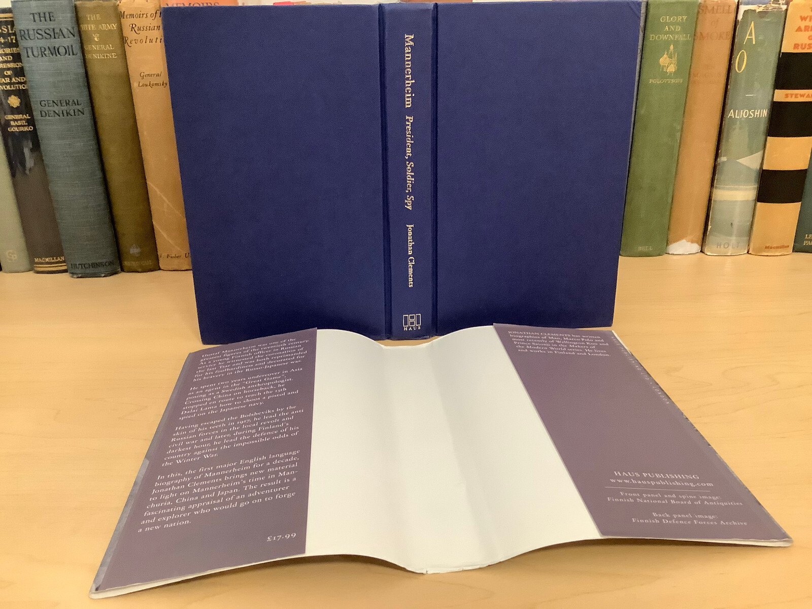 Mannerheim : President, Soldier, Spy by Jonathan Clements – H/C