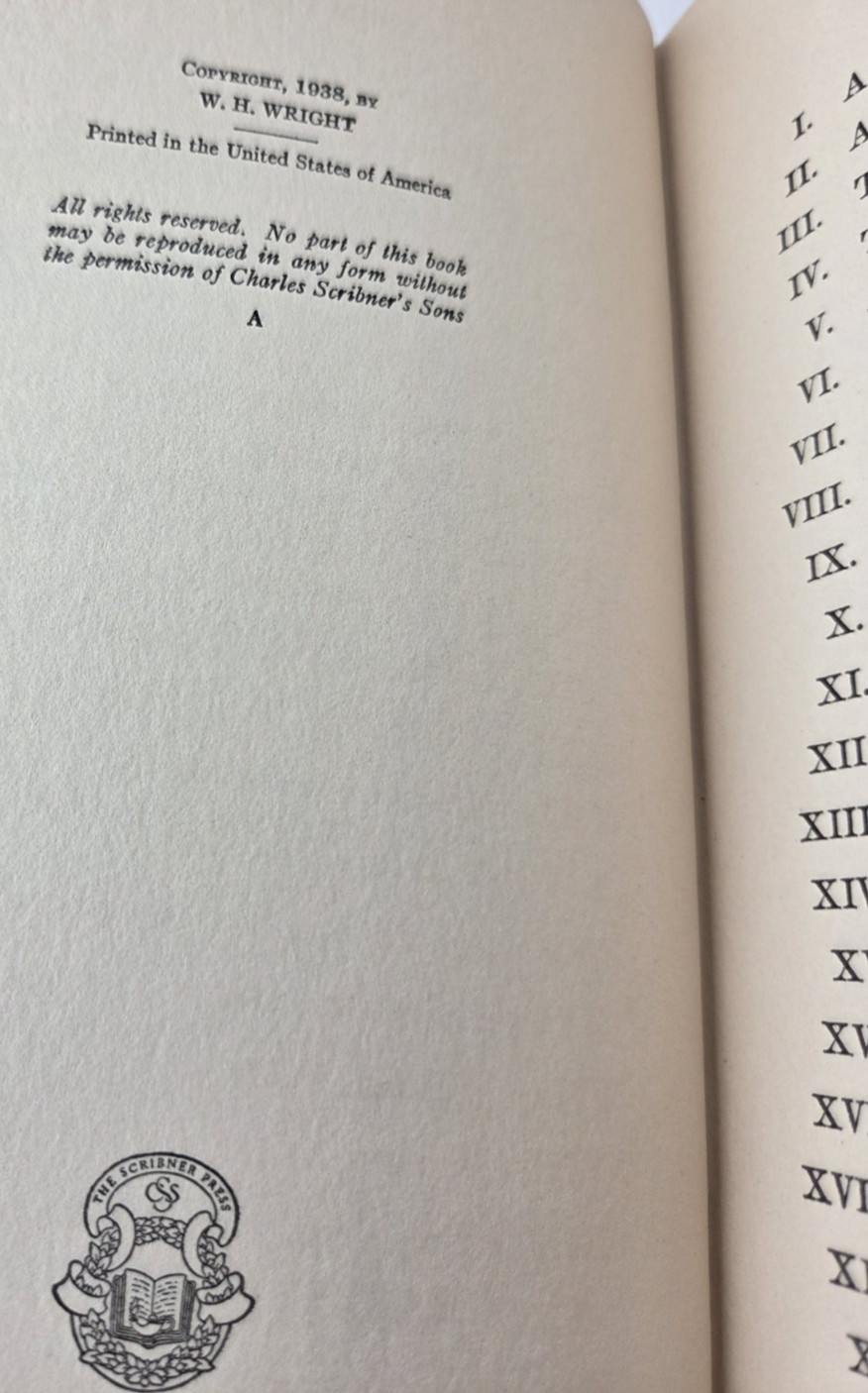S S Van Dine – Gracie Allen Murder Case, Philo Vance, 1st edition/printing HCDJ