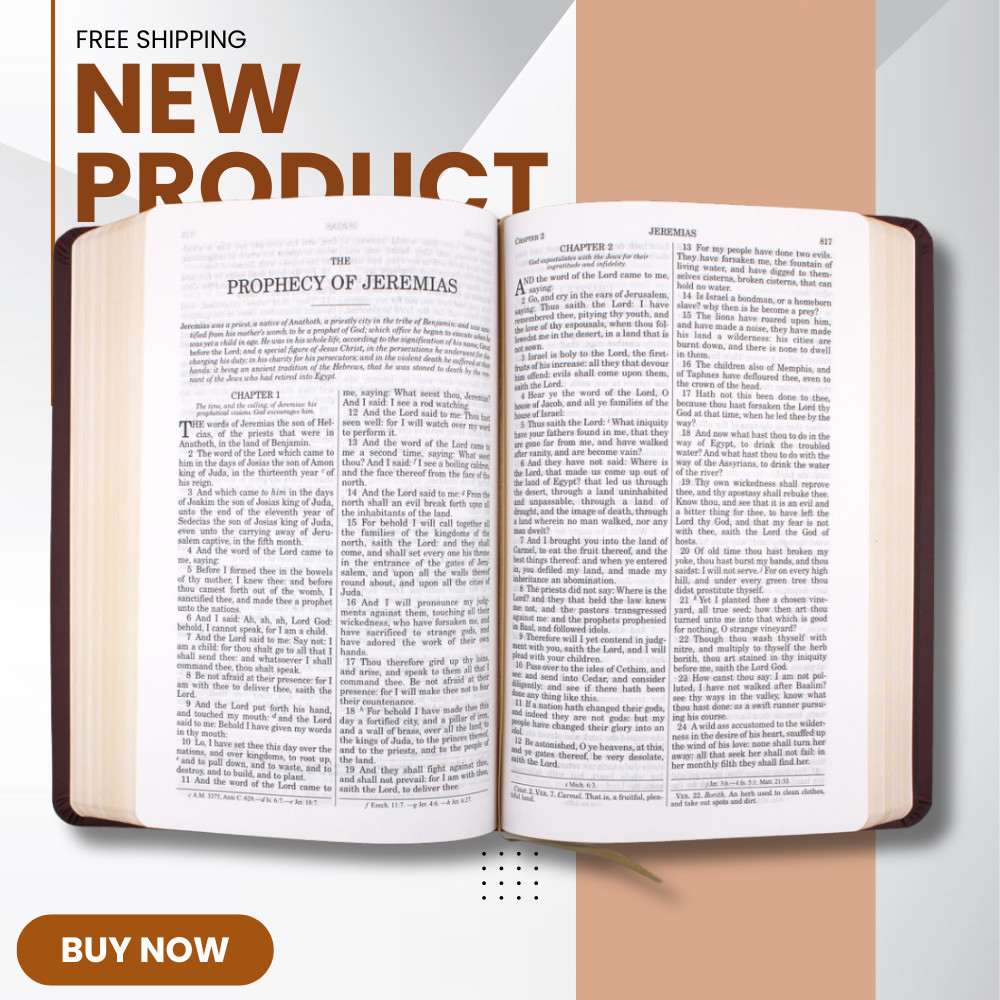 NEW Douay-Rheims Bible Deluxe Leatherette; 9781935302025; FREESHIP