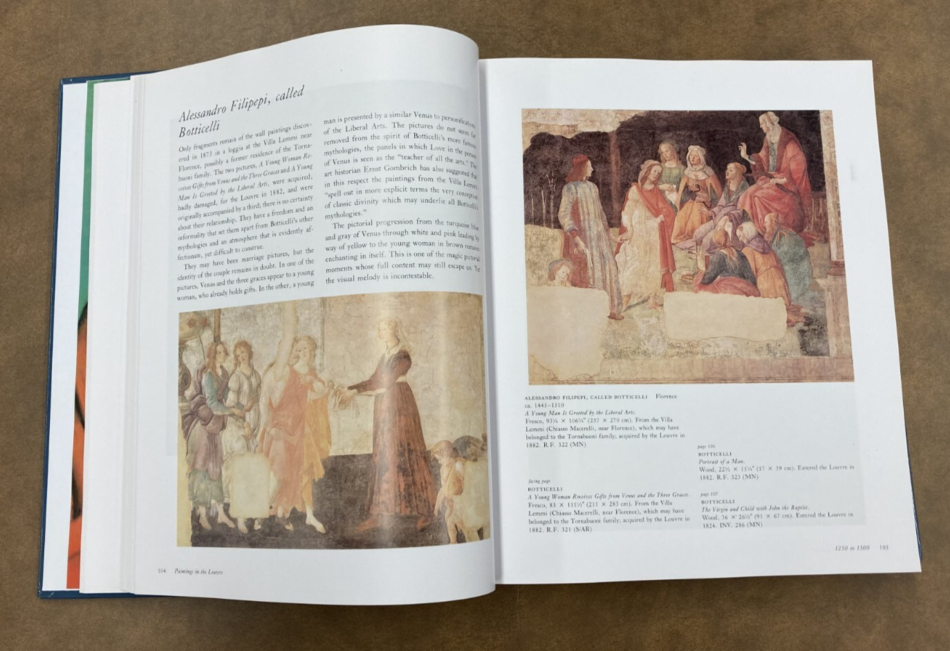 Paintings in the Louvre, Lawrence Gowing 1987 HC DJ