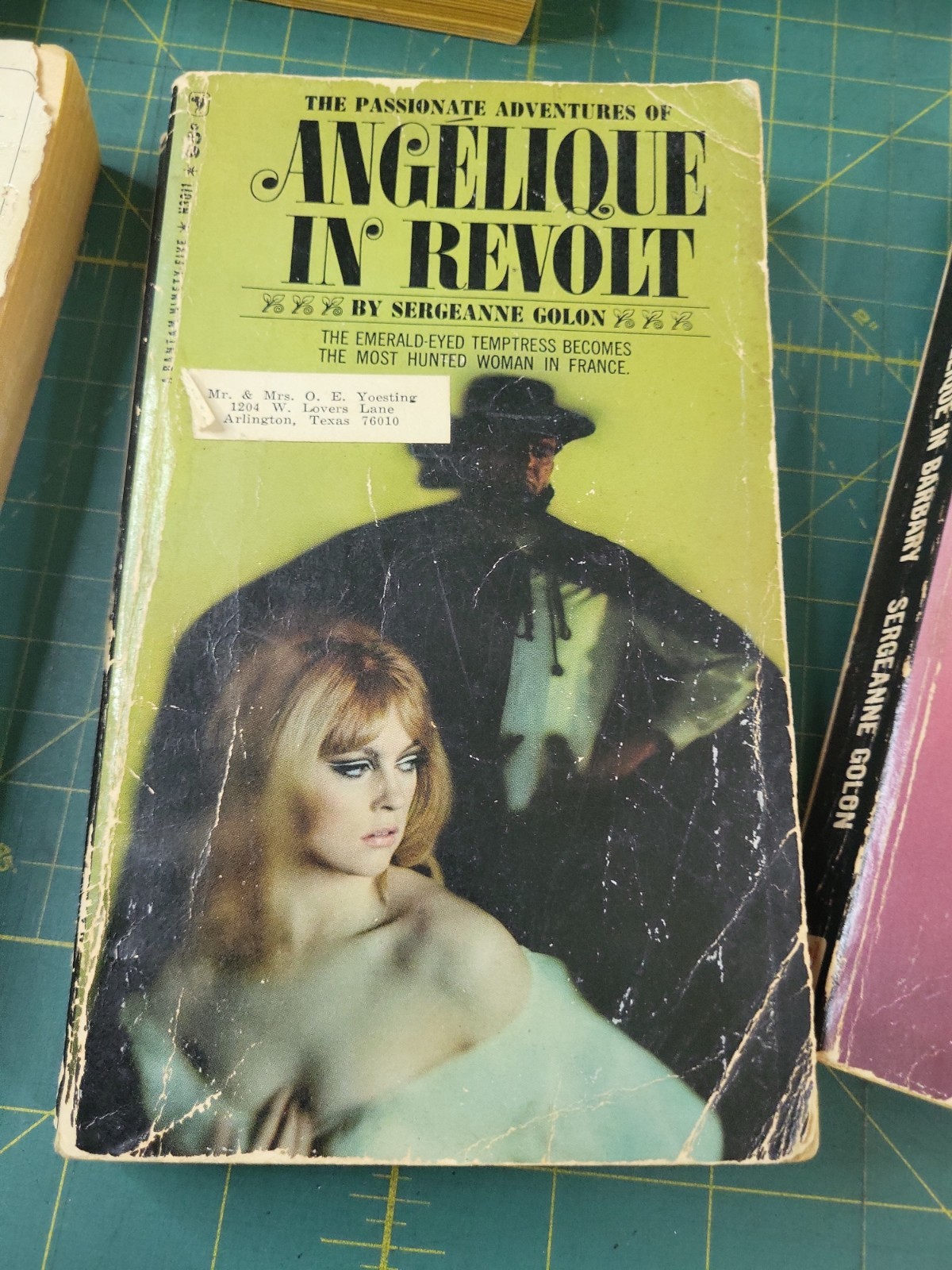 Lot Of 8 Sergeane Golon Pb Books Angelique “SEE PHOTOS”
