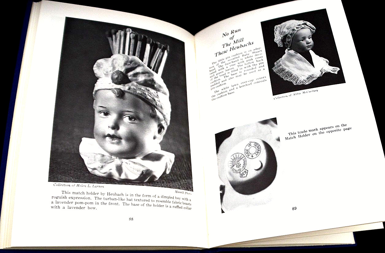 Book: “HEIRLOOM DOLLS” by Brenda B South; 1969, AUTOGRAPHED. B&W photos. 74 pgs.