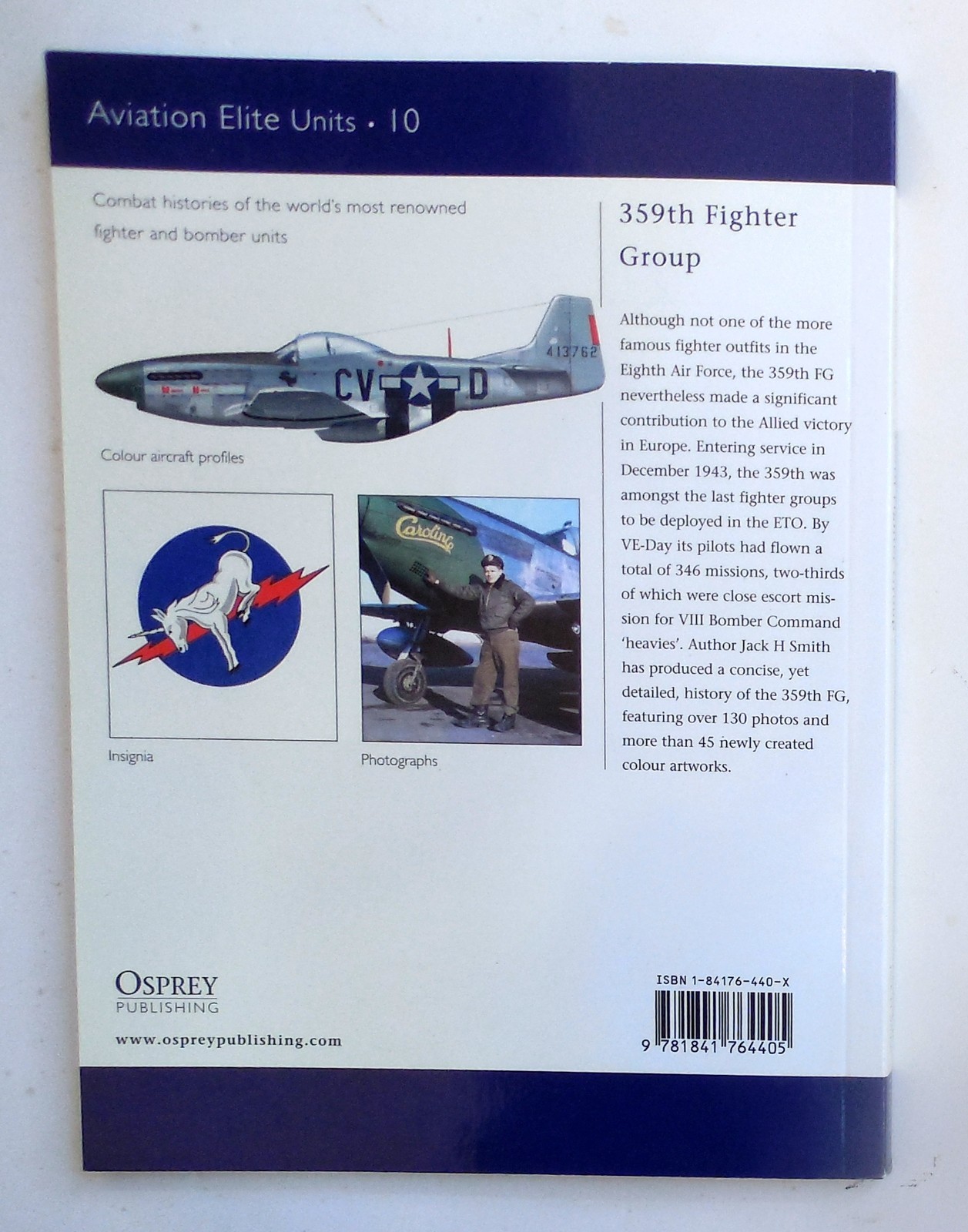Osprey Aviation Elite Units “359th Fighter Group” Book No. 10