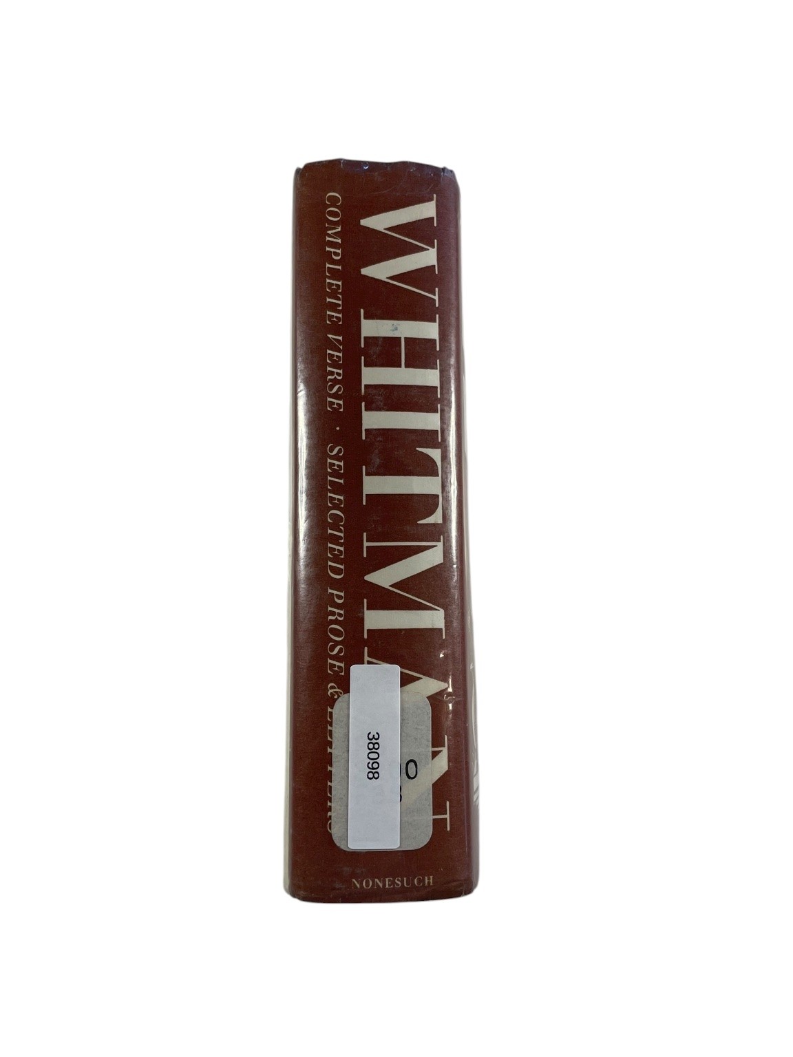 Walt Whitman: Complete Poetry & Prose 1967 Nonesuch Press Hardcover
