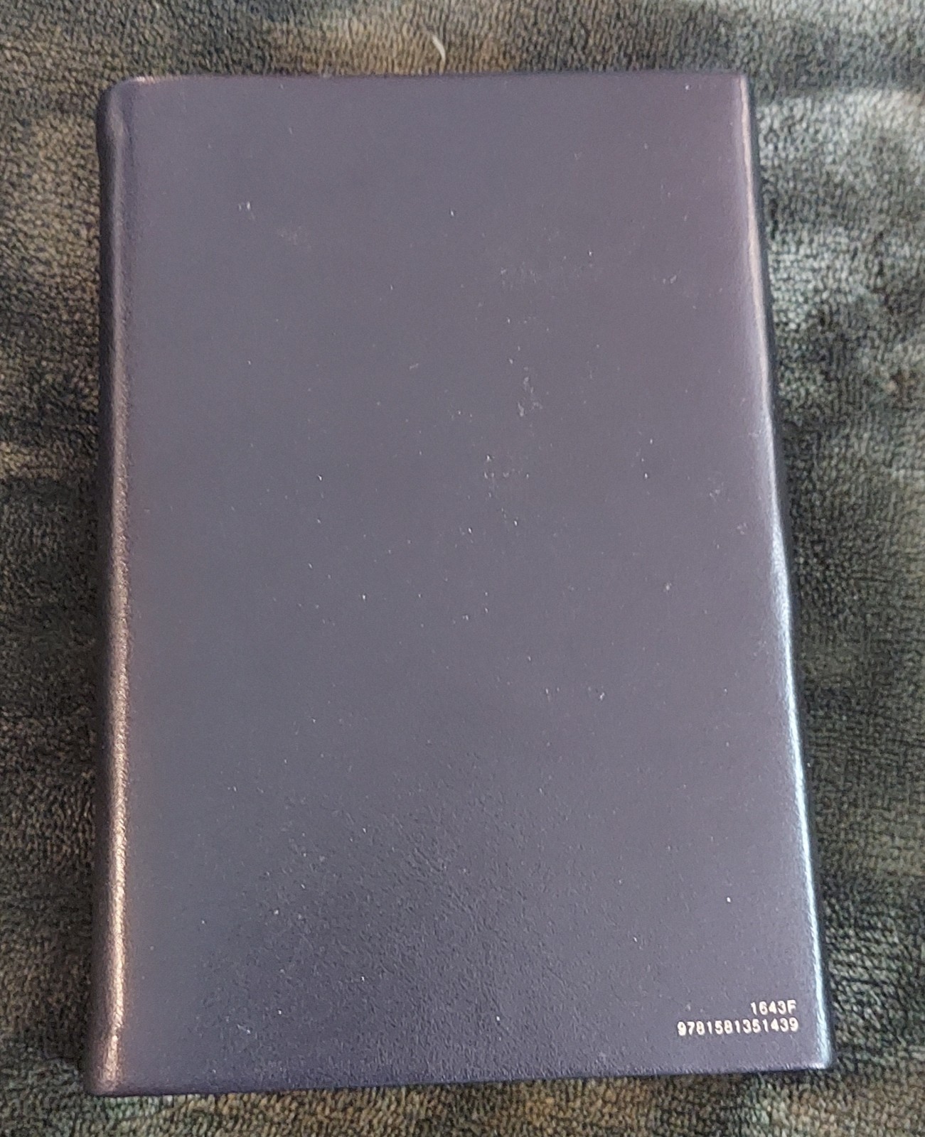 NASB Updated Edition Compact Bible Black Snap-flap Bonded Leather