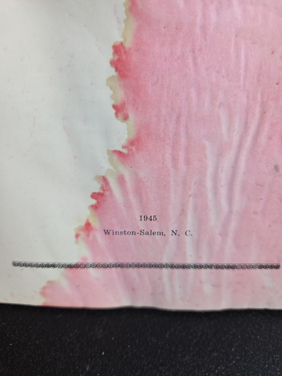 Vintage 1945 Salem Cookbook Recipes Pages From The Old Winston Salem NC Book