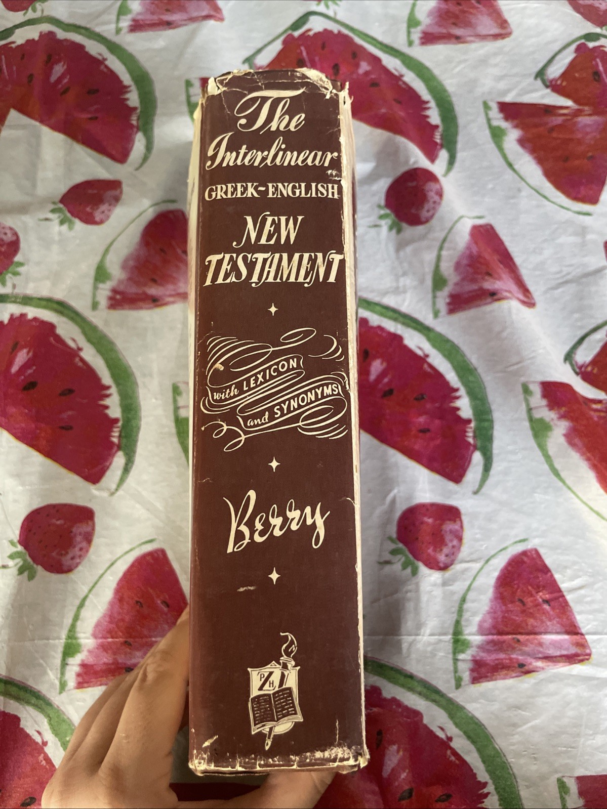 1963 The Interlinear Greek-English New Testament Bible George Ricker Berry