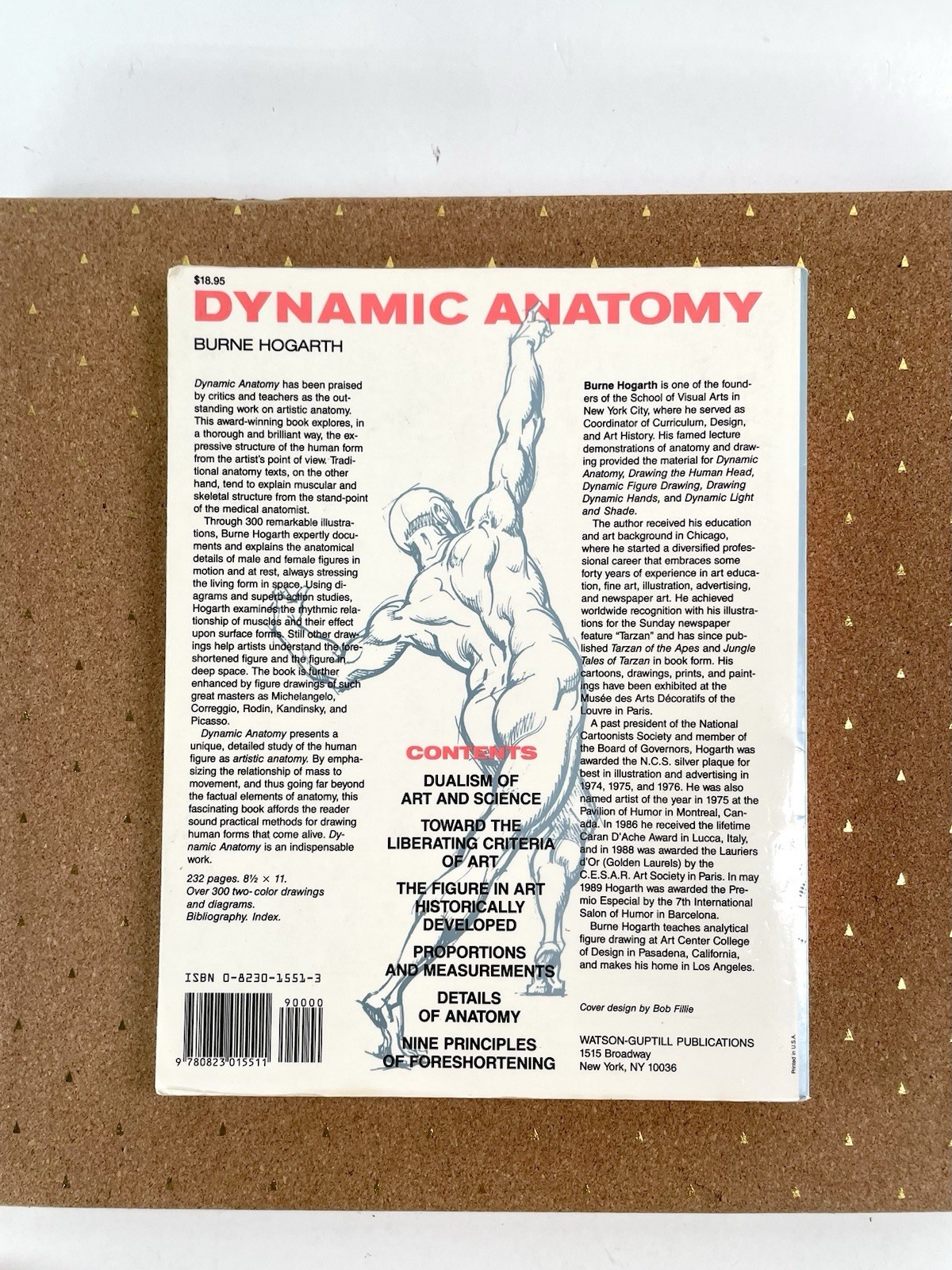 VTG 1990 Dynamic Anatomy SC Burne Hogarth Measurements Proportions Anatomical