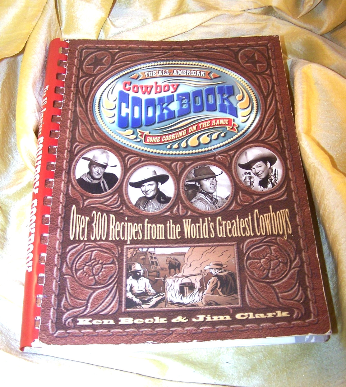 “The All-American Cowboy Cookbook” cook book, 1995, Ken Beck
