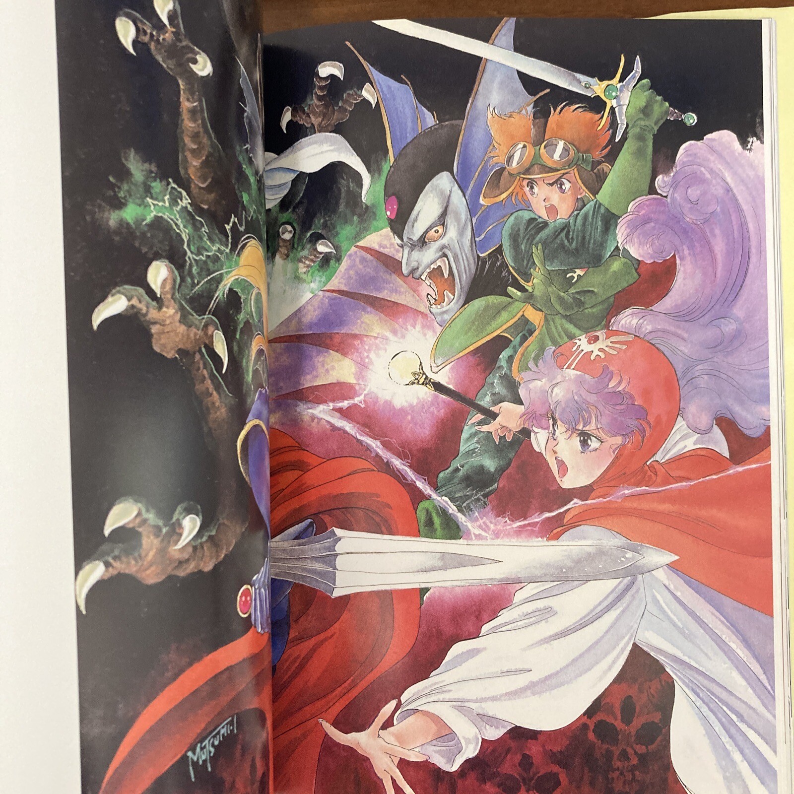 DRAGON QUEST Mutsumi Inomata Art Book Illustration