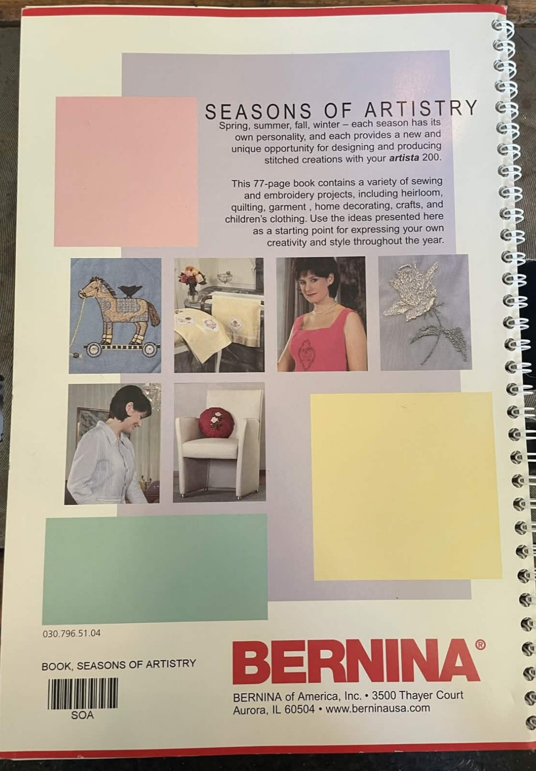 Seasons of Artistry. BERNINA. 2002.