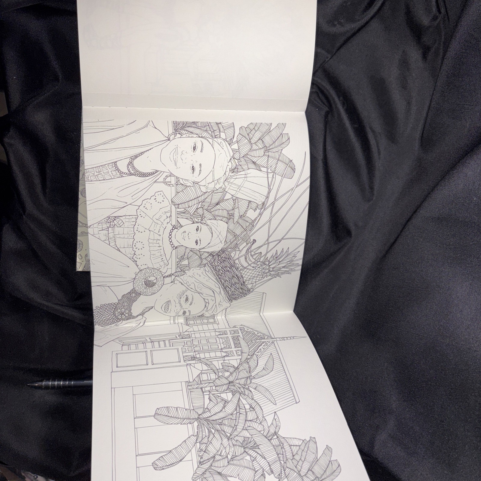 4 Adult Coloring Books by Jade Gedeon On Thick Paper 2016, 2017