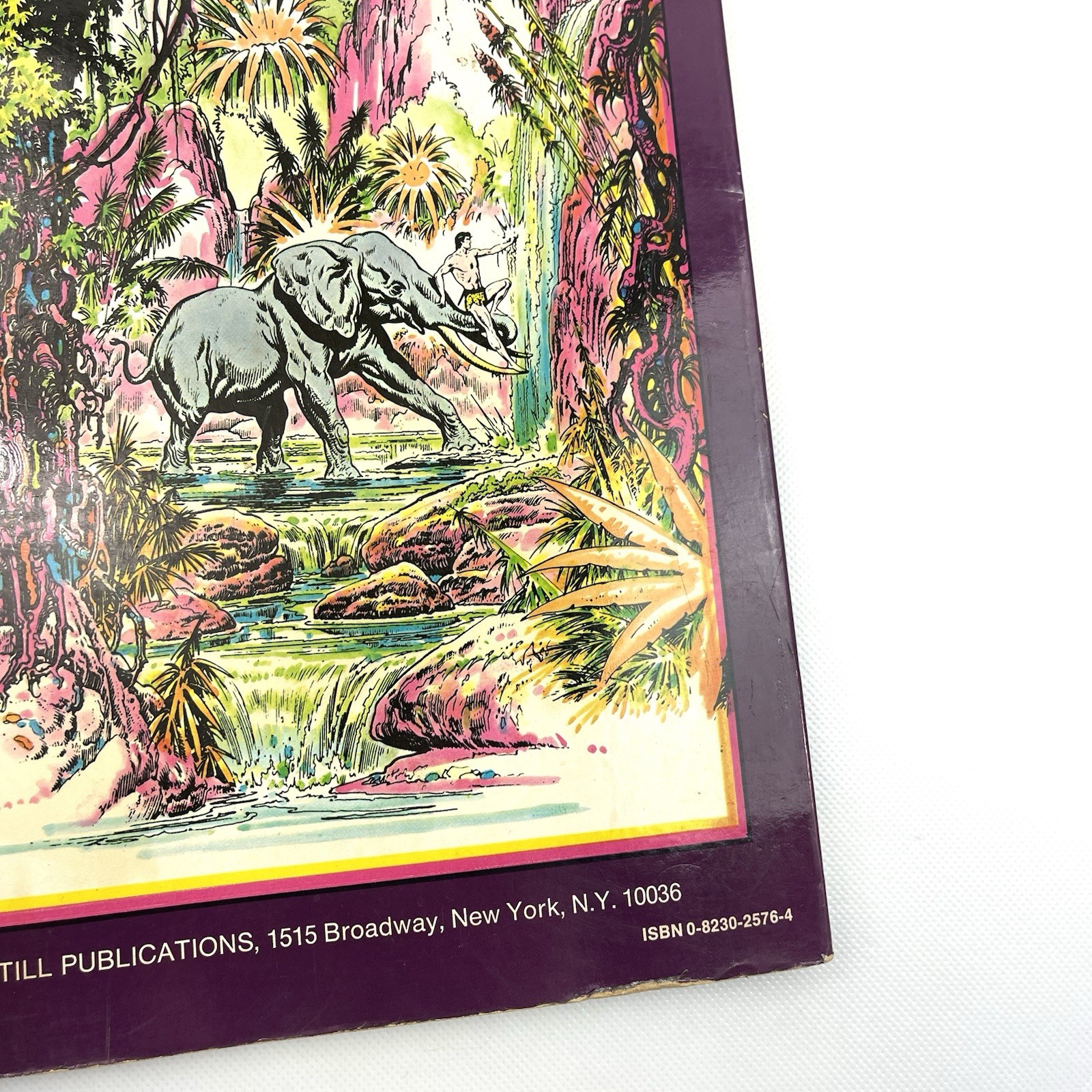 Jungle Tales of Tarzan Edgar Rice Burroughs Burne Hogarth Illustrated Book 1976