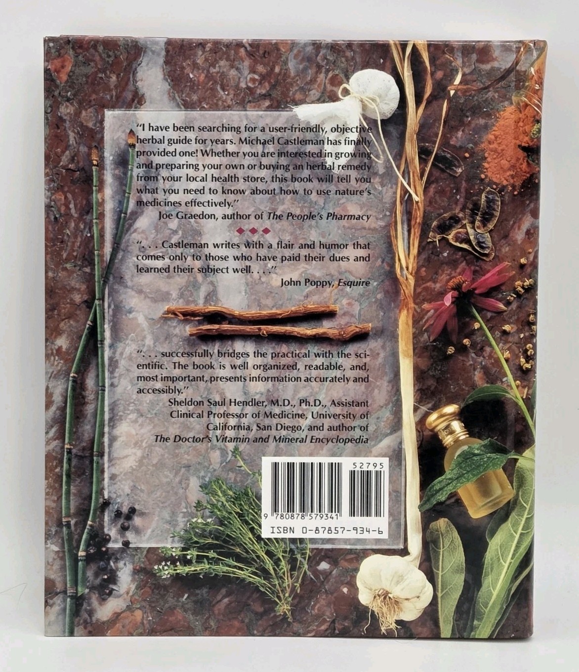 The Healing Herbs by Michael Castleman Ultimate Guide Remedies VTG 1991