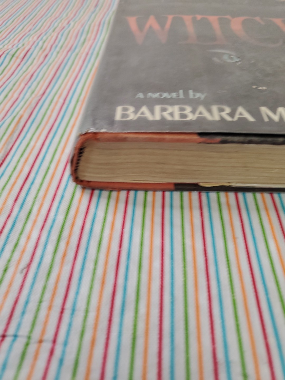 WITCH by Barbara Michaels HC DJ Book EX-Library 1973 1st edition rare?