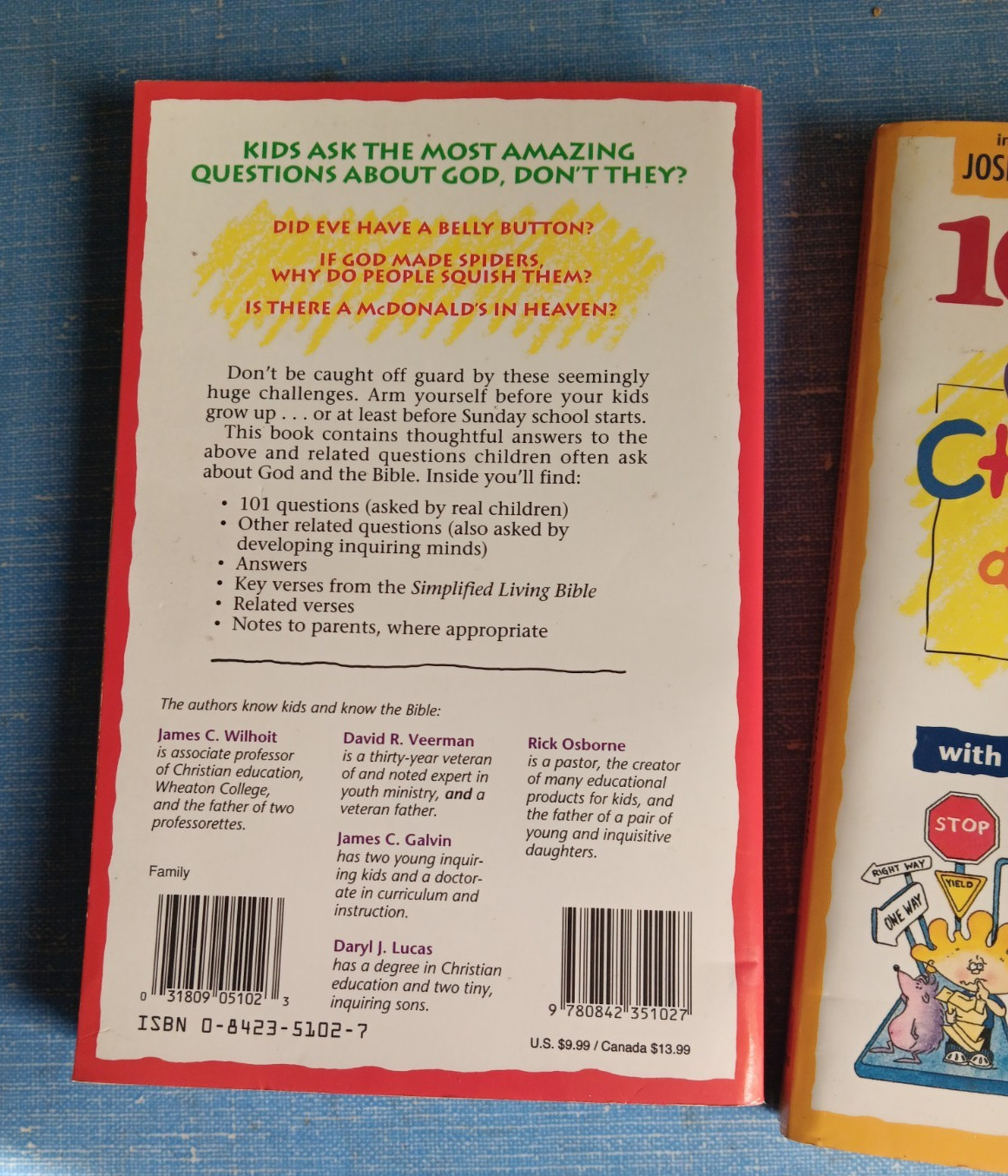 101-103-104 Questions Children Ask… by David R. Veerman 1992, Trade Paperback