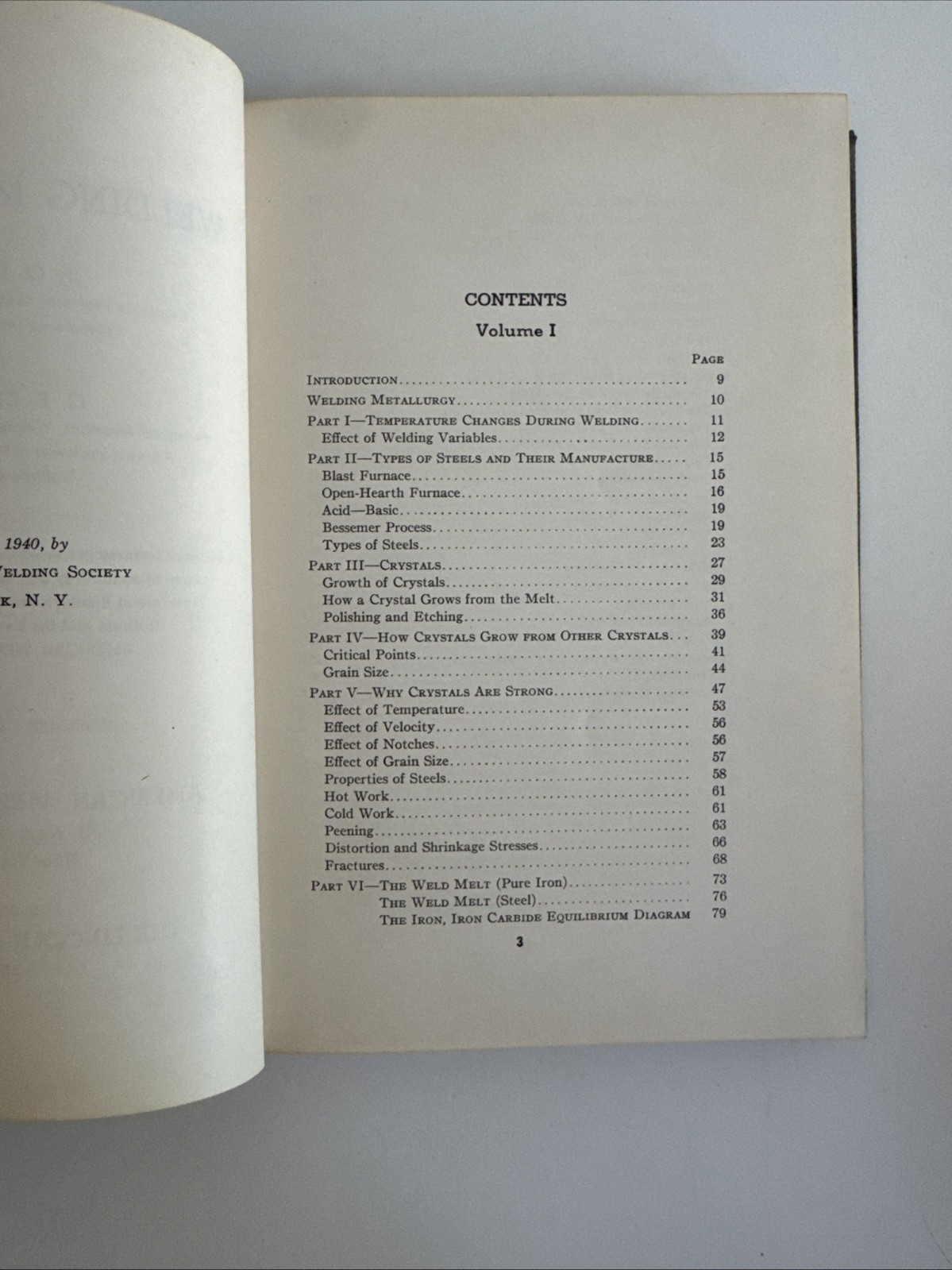 Welding Metallurgy – American Welding Society ~ O.H. Henry ~ Vtg 1940 Vol I & II