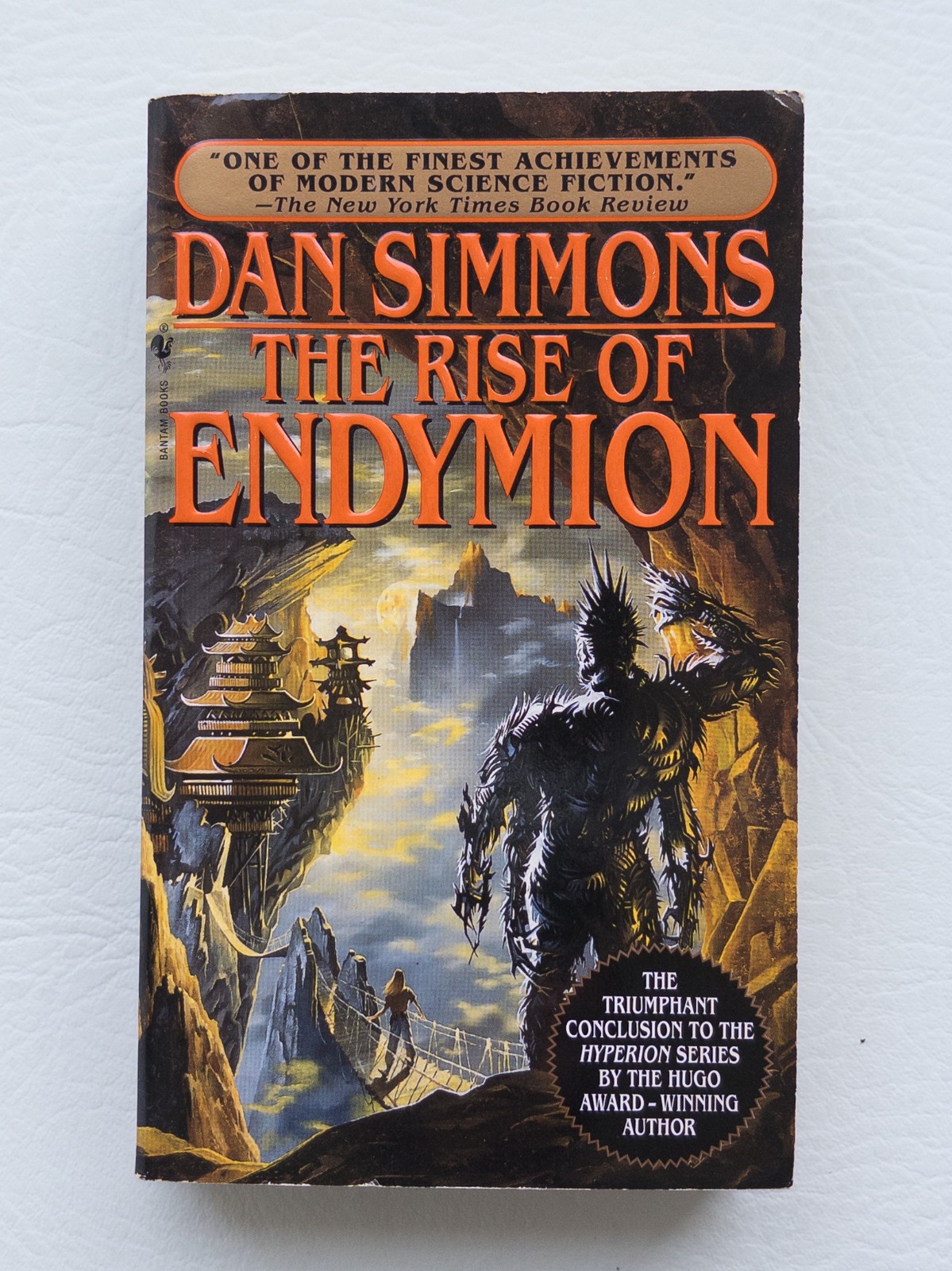 The Rise of Endymion Dan Simmons 1st Printing Bantam Spectra
