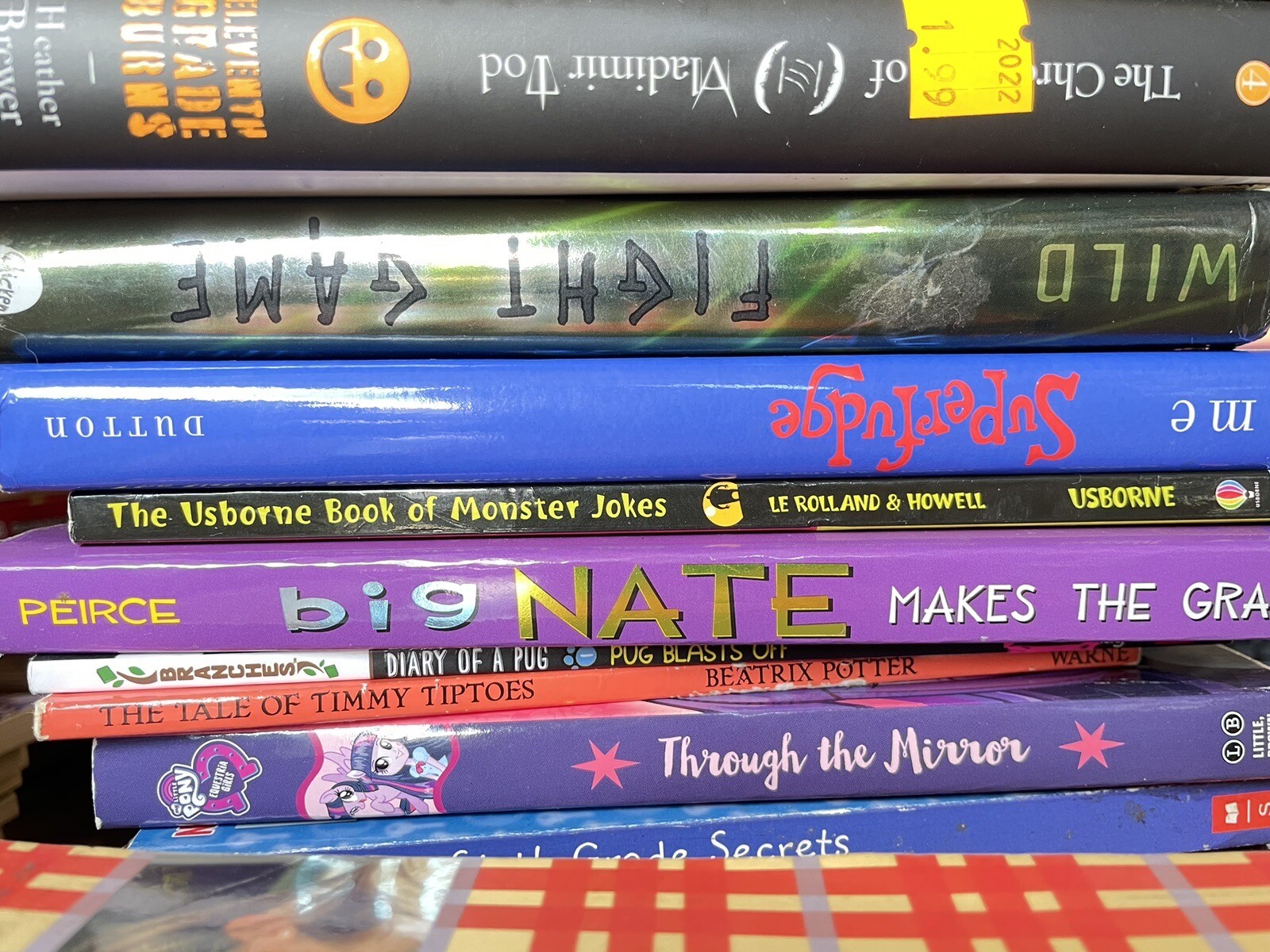 Middle School Books Lot Of 10 Hc Condition Topics Age 10 Random Mix Homeschool