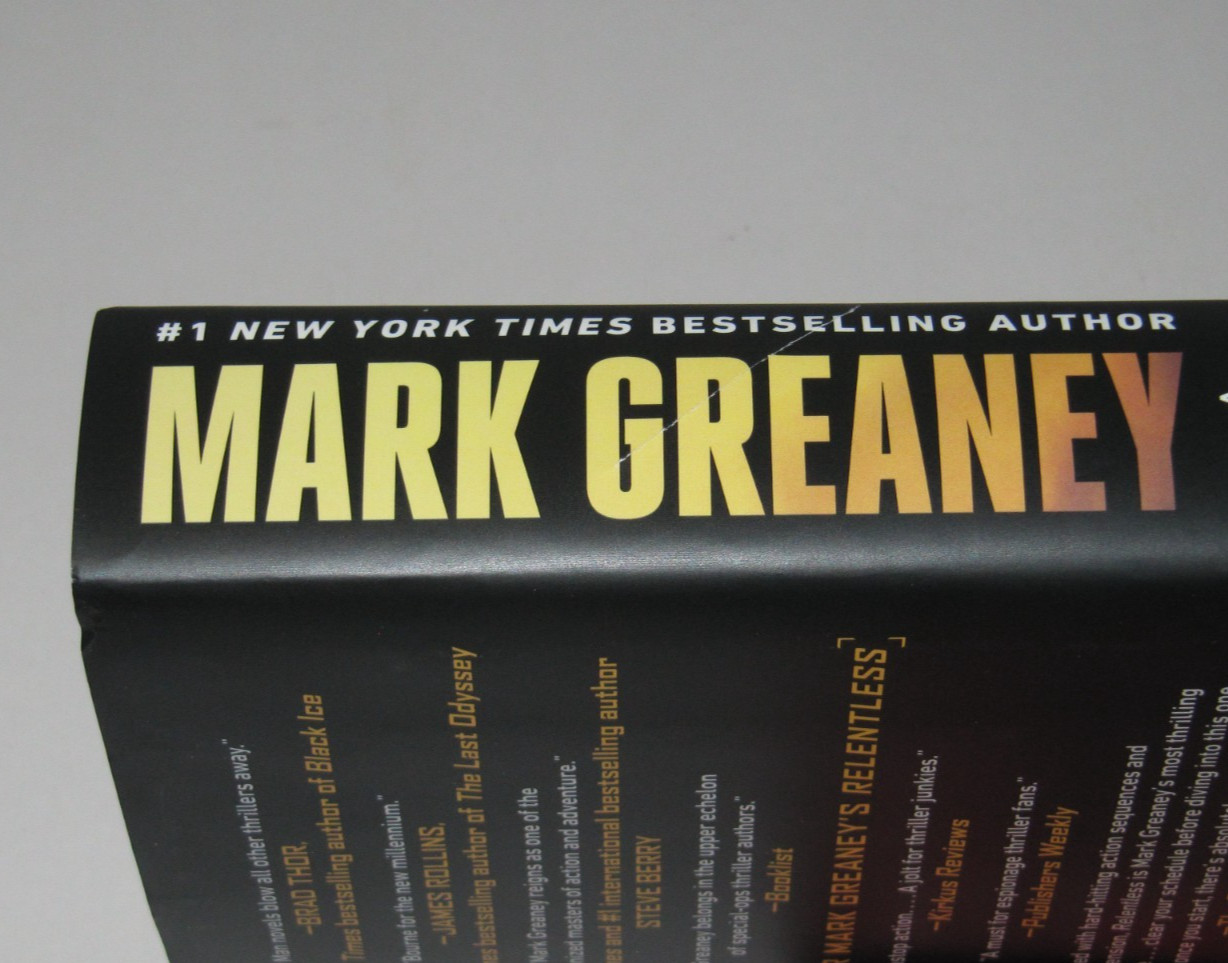 Lot of 9 Gray Man books by Mark Greaney PB/HB