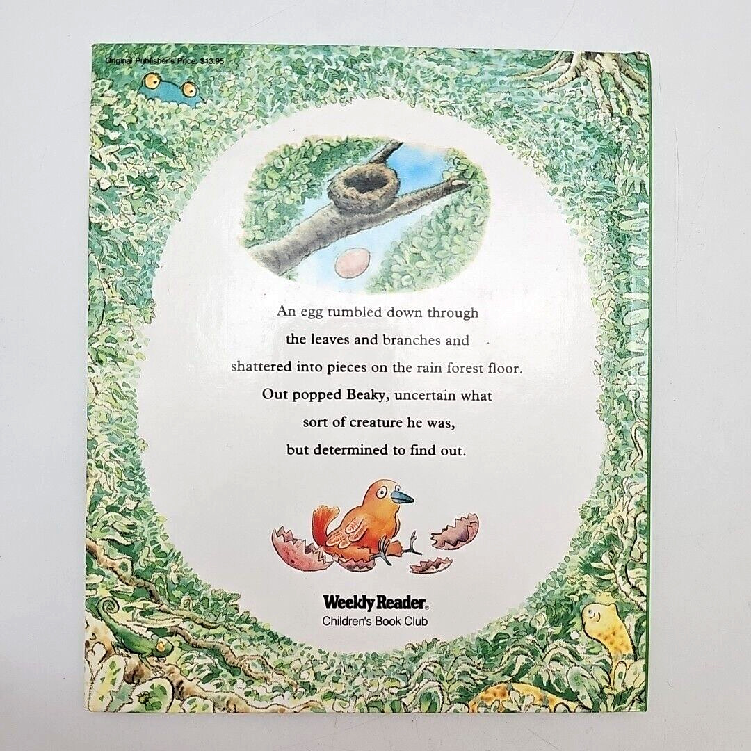 Beaky Jez Alborough Childrens Book Learning to Fly 1990 Hardcover
