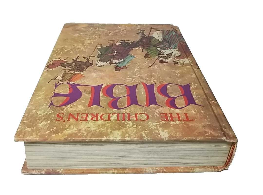 THE CHILDREN’S BIBLE Hardcover Golden Press Illustrated Stories 1965