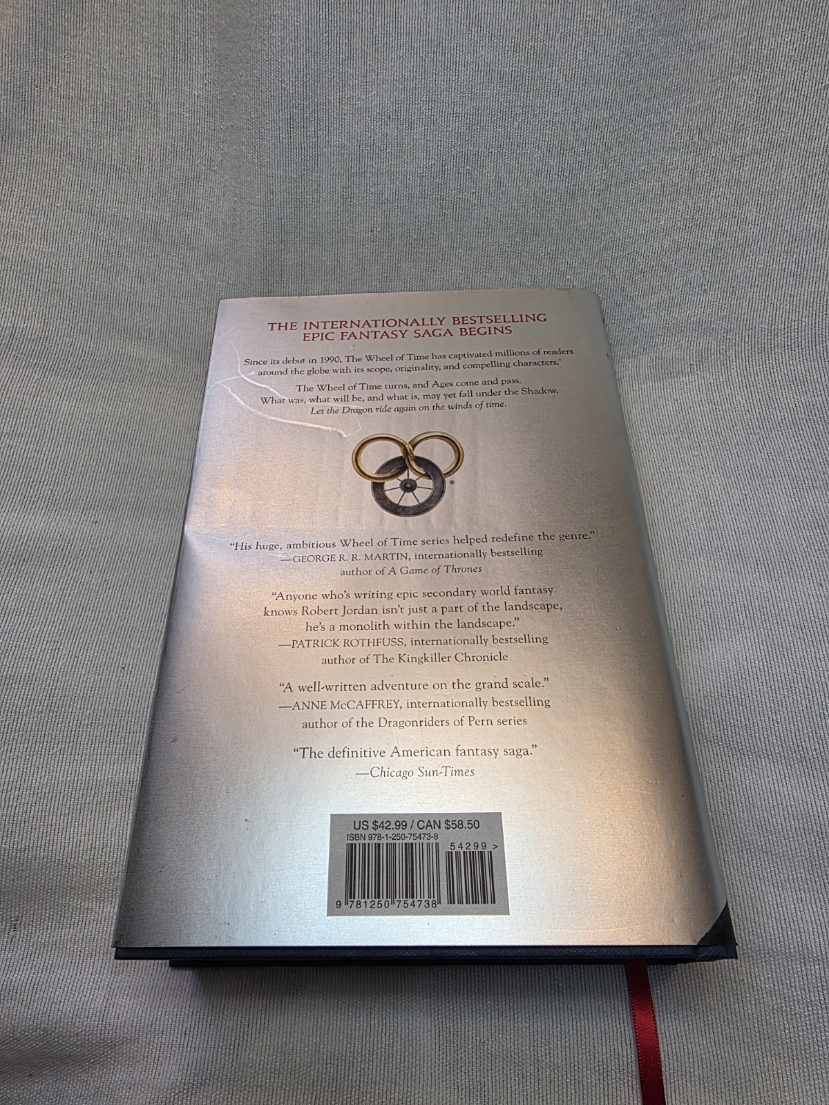 The Wheel of Time: The Eye of The World 30th Anniversary Edition Hardback Book