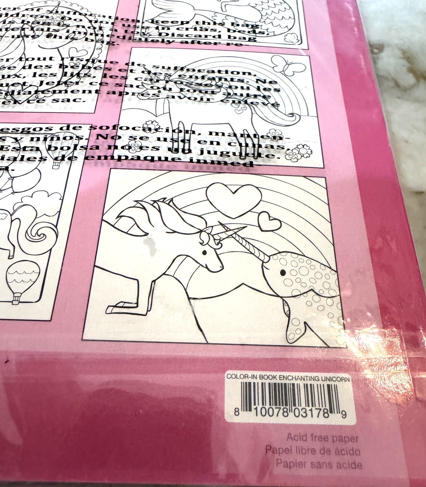 OOLY Enchanting Unicorn Coloring Book 31 Perforated Pages Kids New Sealed