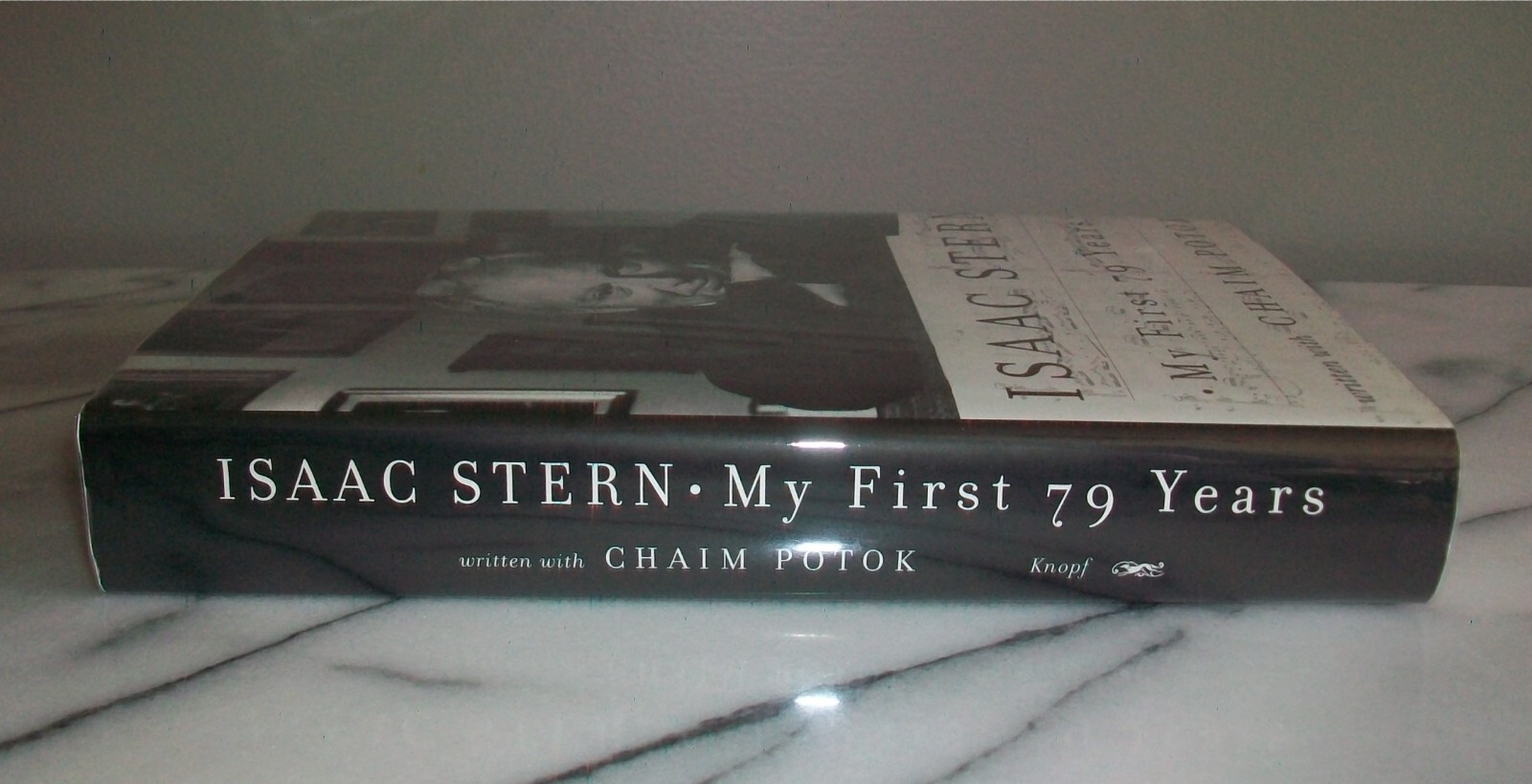 *Signed Bookplate* MY FIRST 79 YEARS Isaac Stern & Chaim Potok HC/DJ 1999 1st Ed
