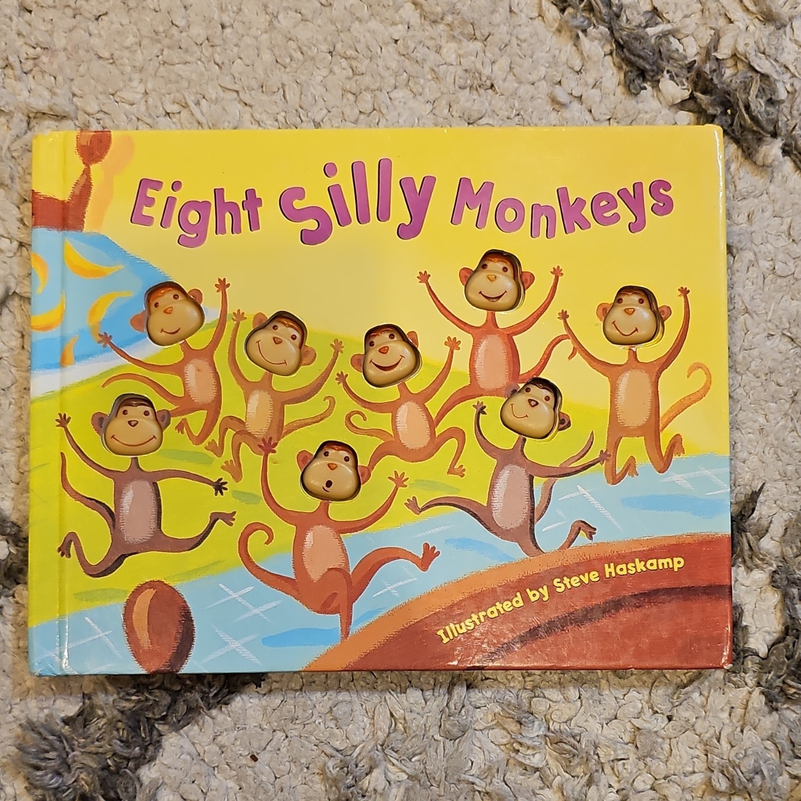 Counting Board Books Lot: My Book of Counting, Bear Counts, Eight Silly Monkeys
